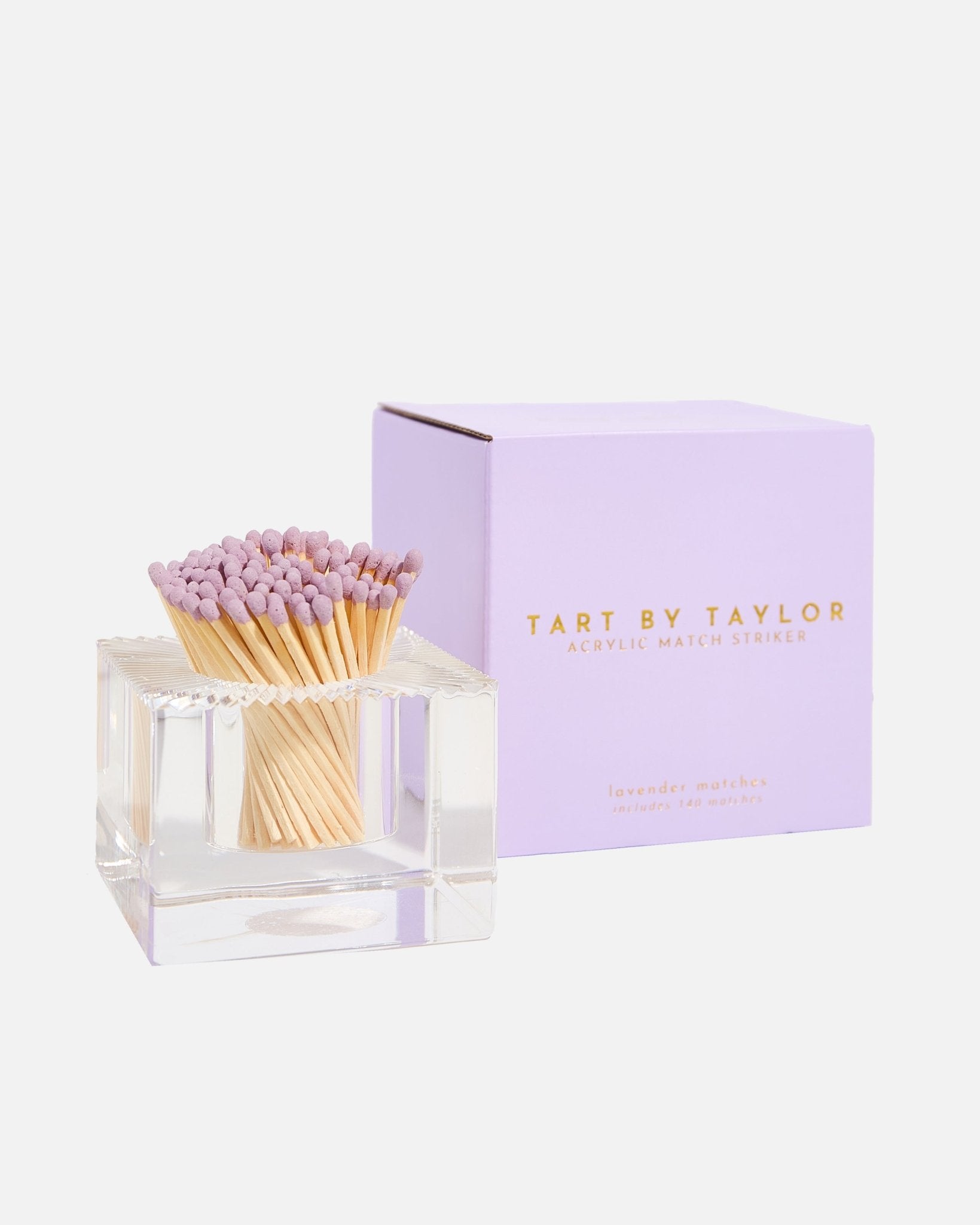 Square Match Striker | Lavender Matches - Tart By Taylor