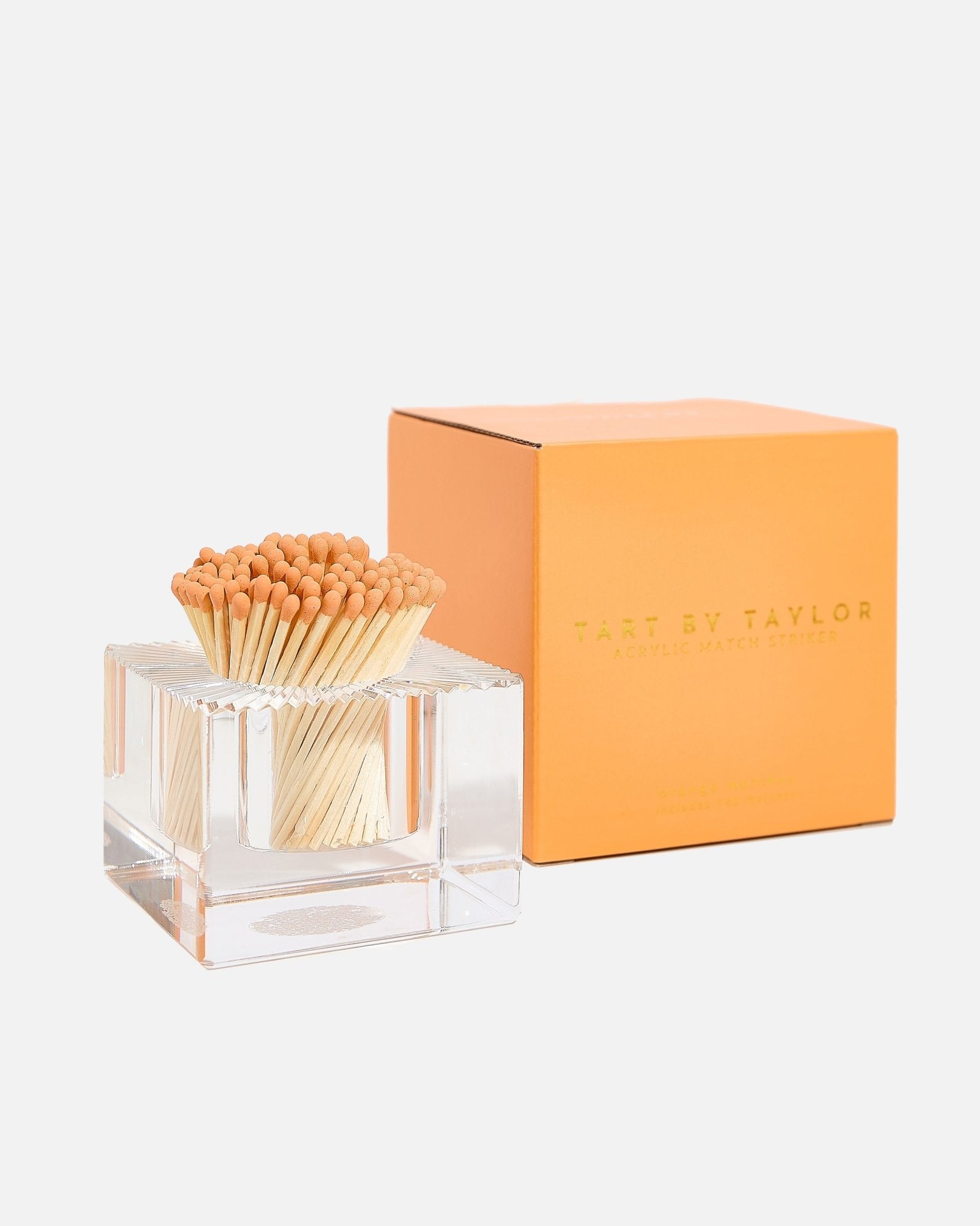 Square Match Striker | Orange Matches - Tart By Taylor