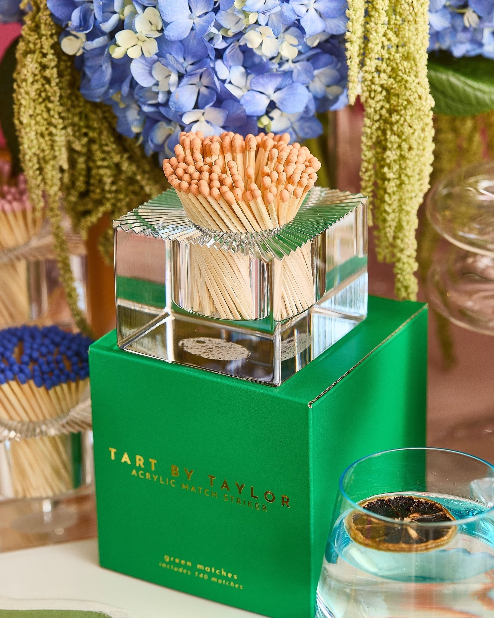 Square Match Striker | Orange Matches - Tart By Taylor