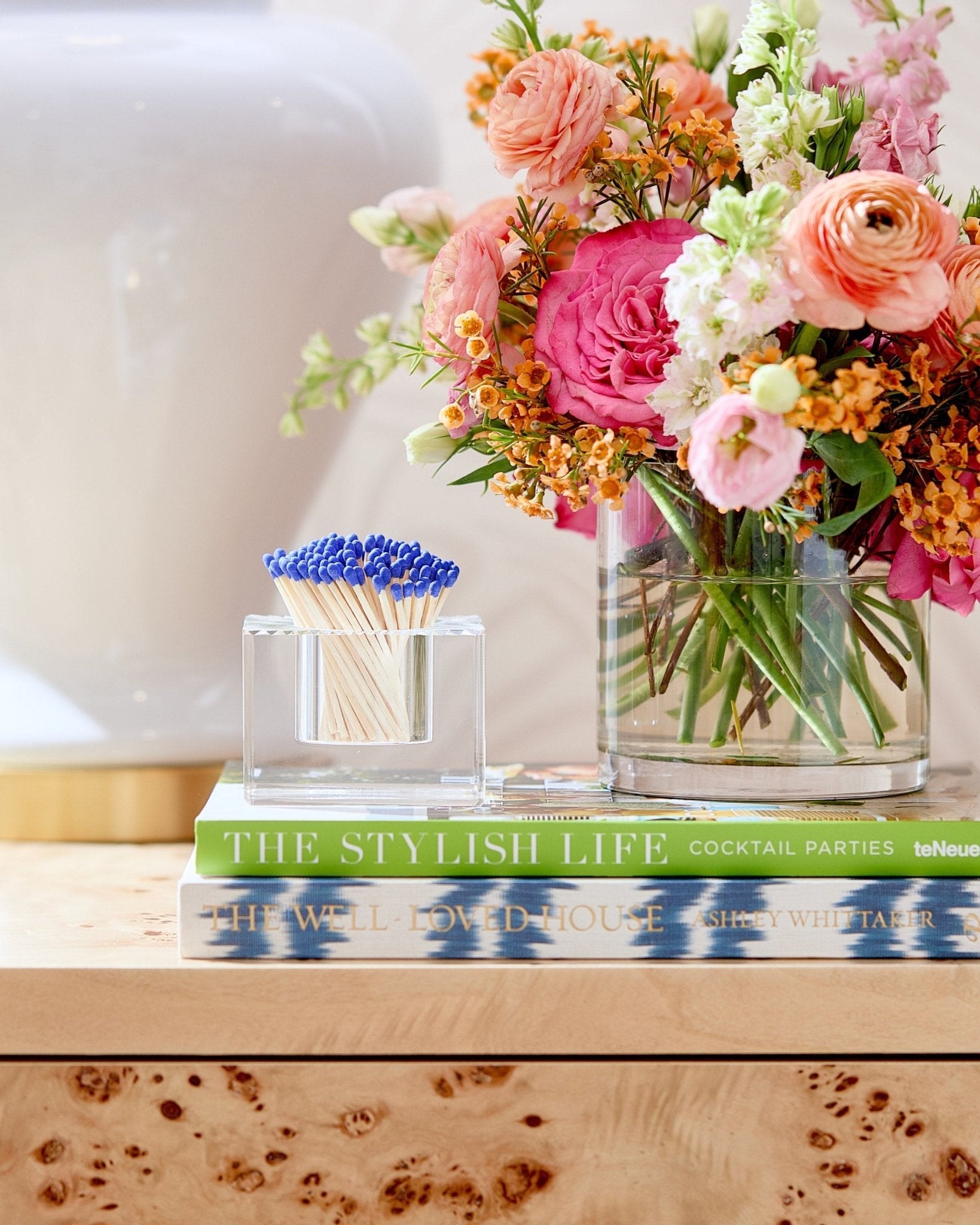 Square Match Striker | Royal Blue Matches - Tart By Taylor