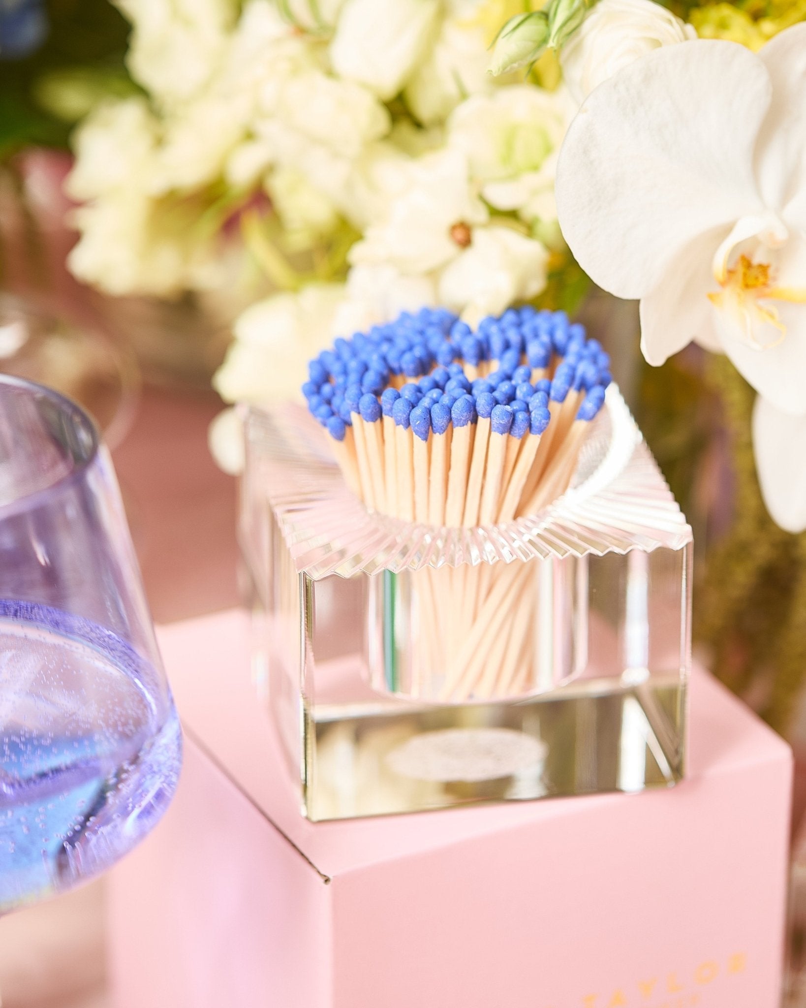 Square Match Striker | Royal Blue Matches - Tart By Taylor