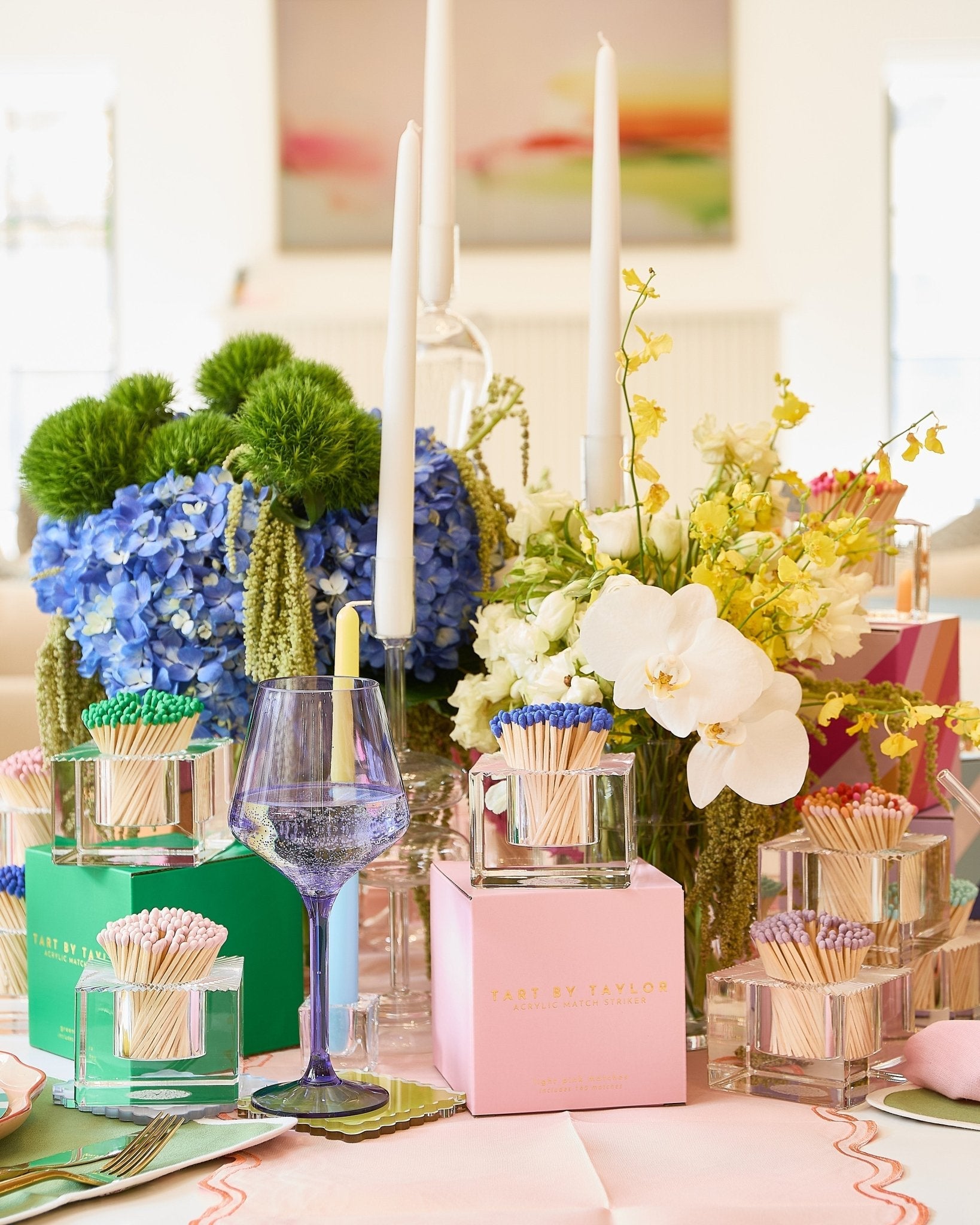 Square Match Striker | Royal Blue Matches - Tart By Taylor