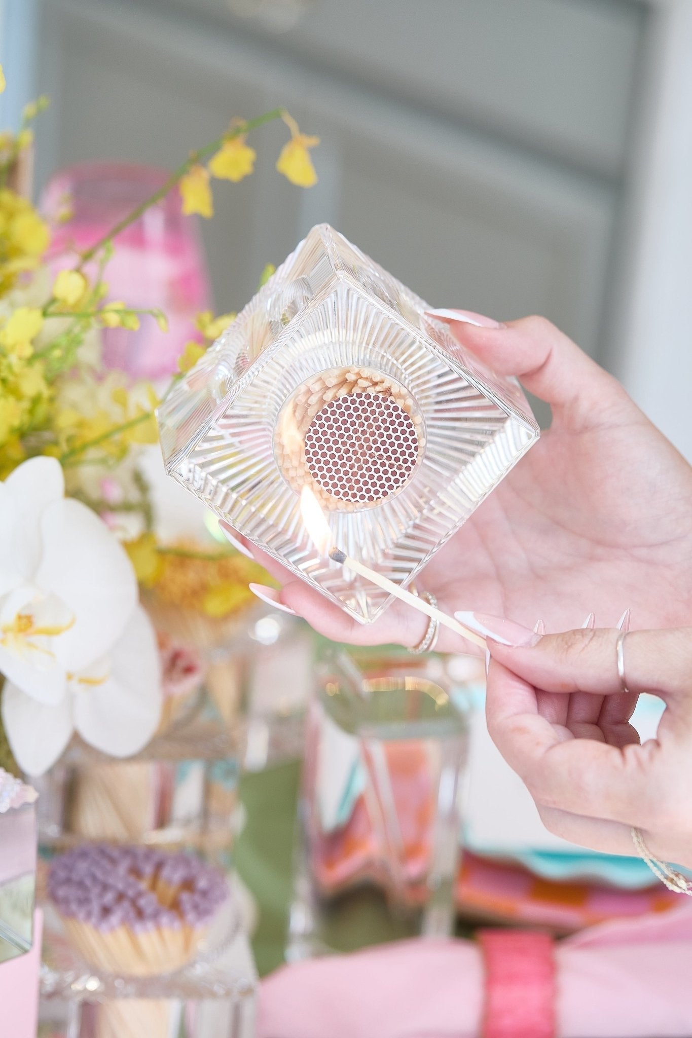 Square Match Striker | Sunset Matches - Tart By Taylor