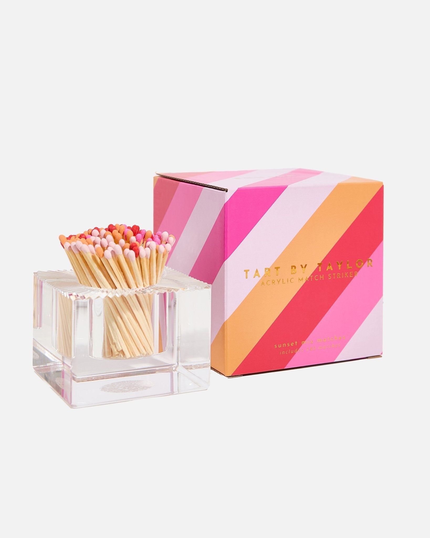 Square Match Striker | Sunset Matches - Tart By Taylor