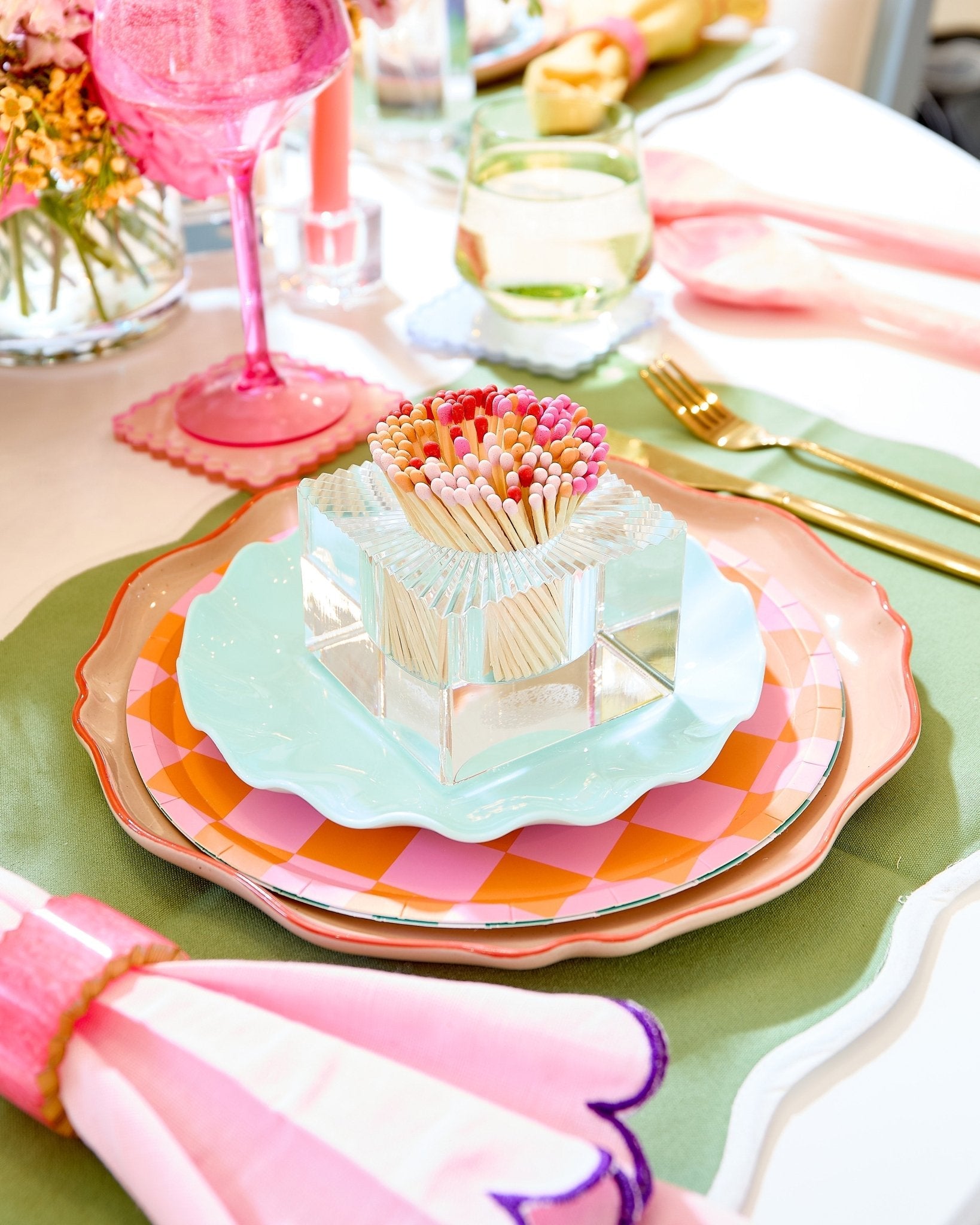 Square Match Striker | Sunset Matches - Tart By Taylor