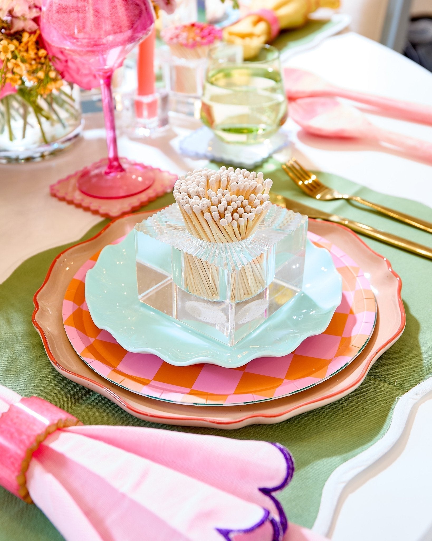 Square Match Striker | White Matches - Tart By Taylor