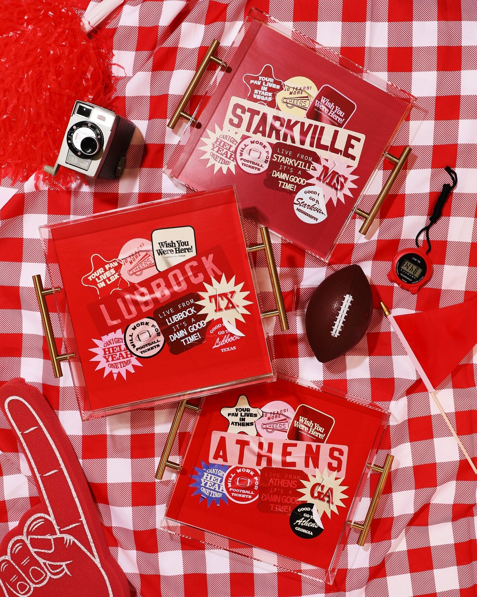 Starkville Large Tray | Tailgate Collection - Tart By Taylor