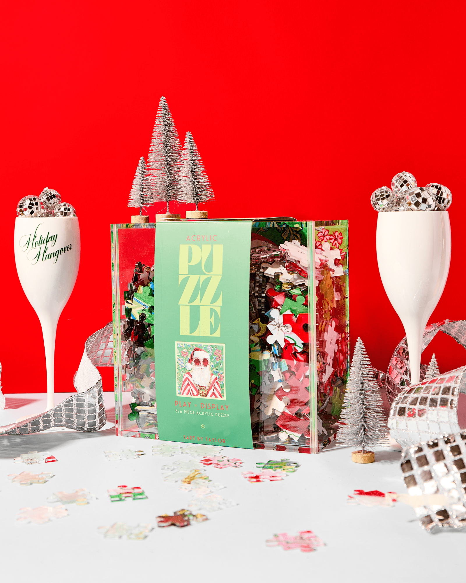 Swanky Santa Acrylic Puzzle - Tart By Taylor