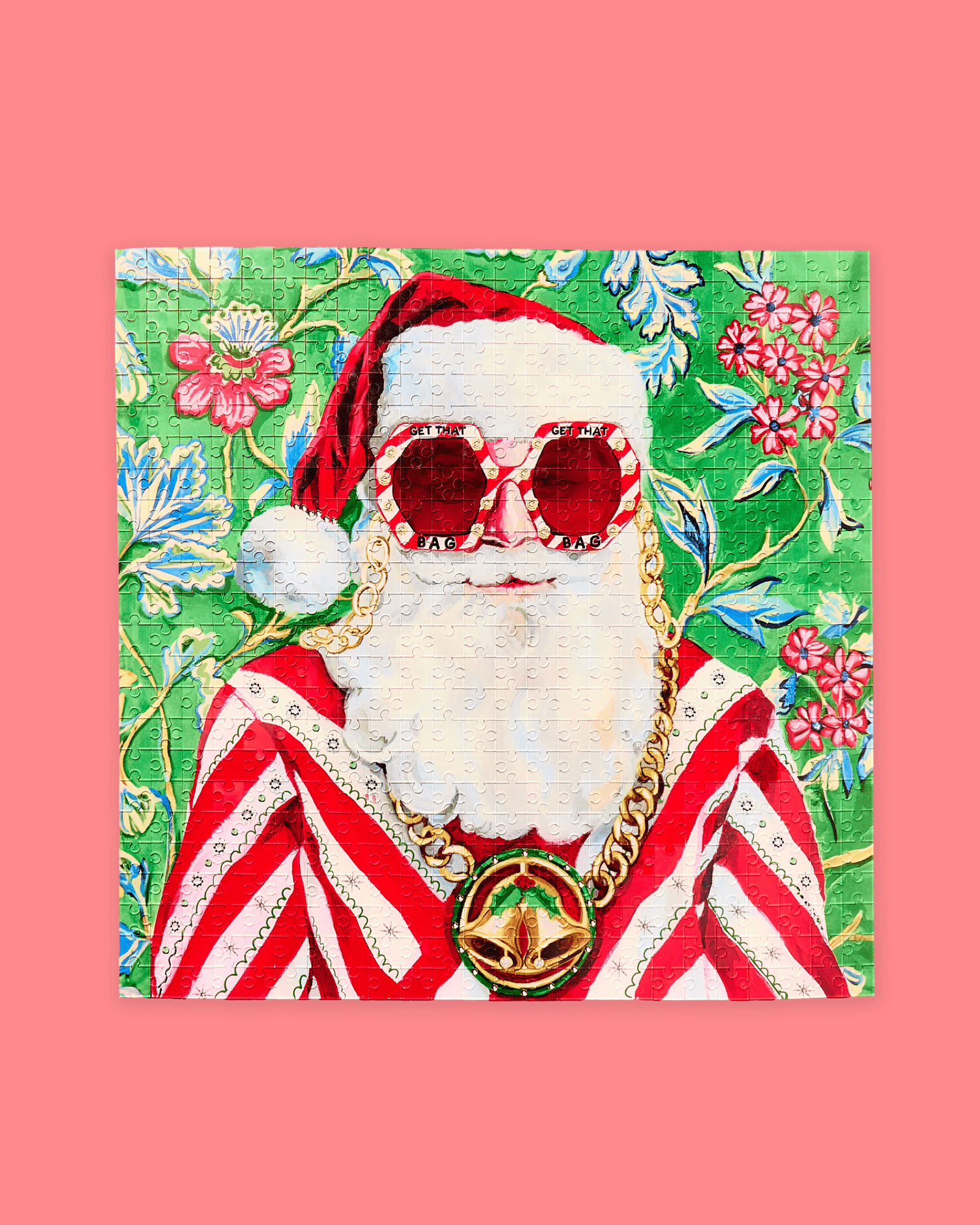 Swanky Santa Acrylic Puzzle - Tart By Taylor