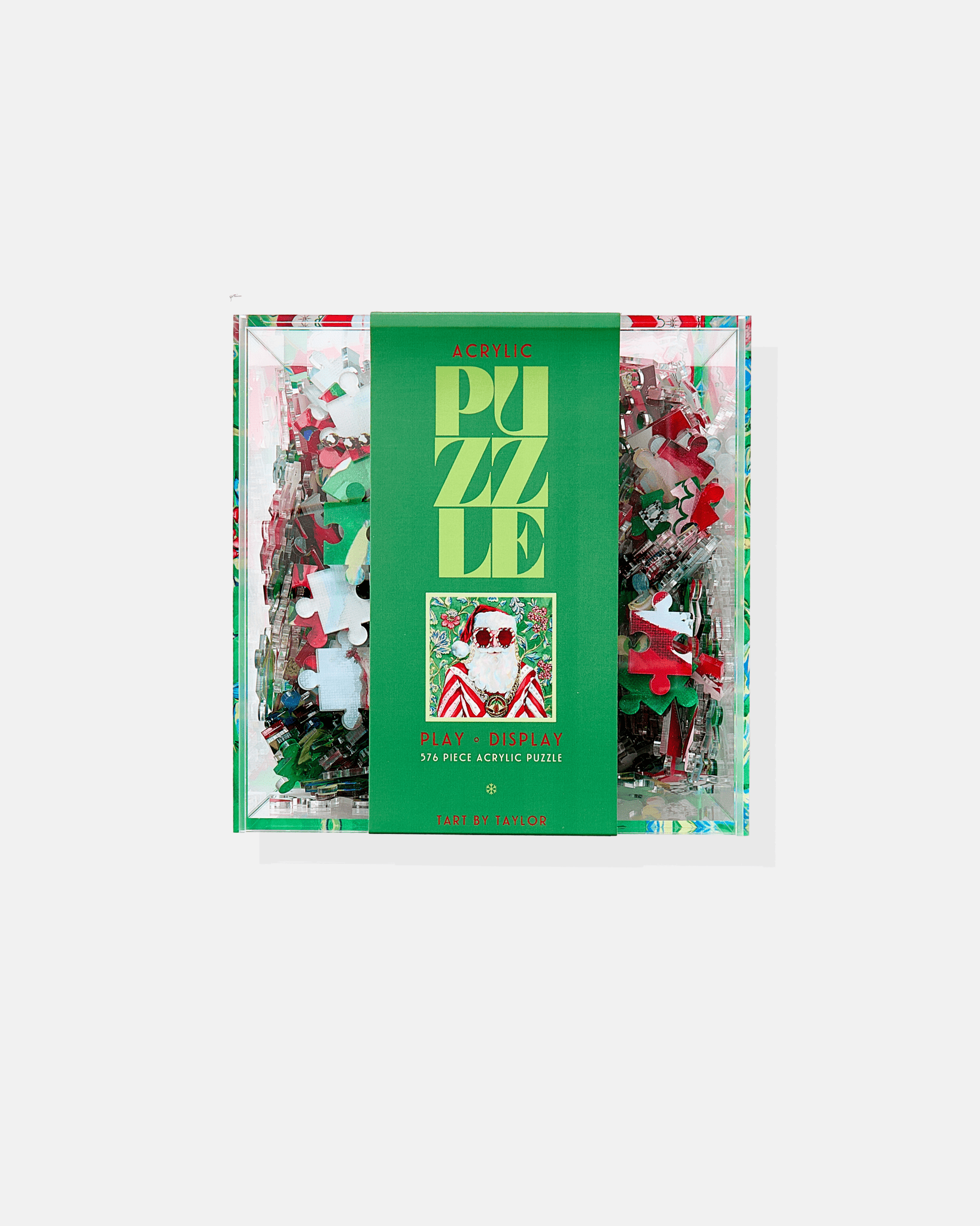 Swanky Santa Acrylic Puzzle - Tart By Taylor