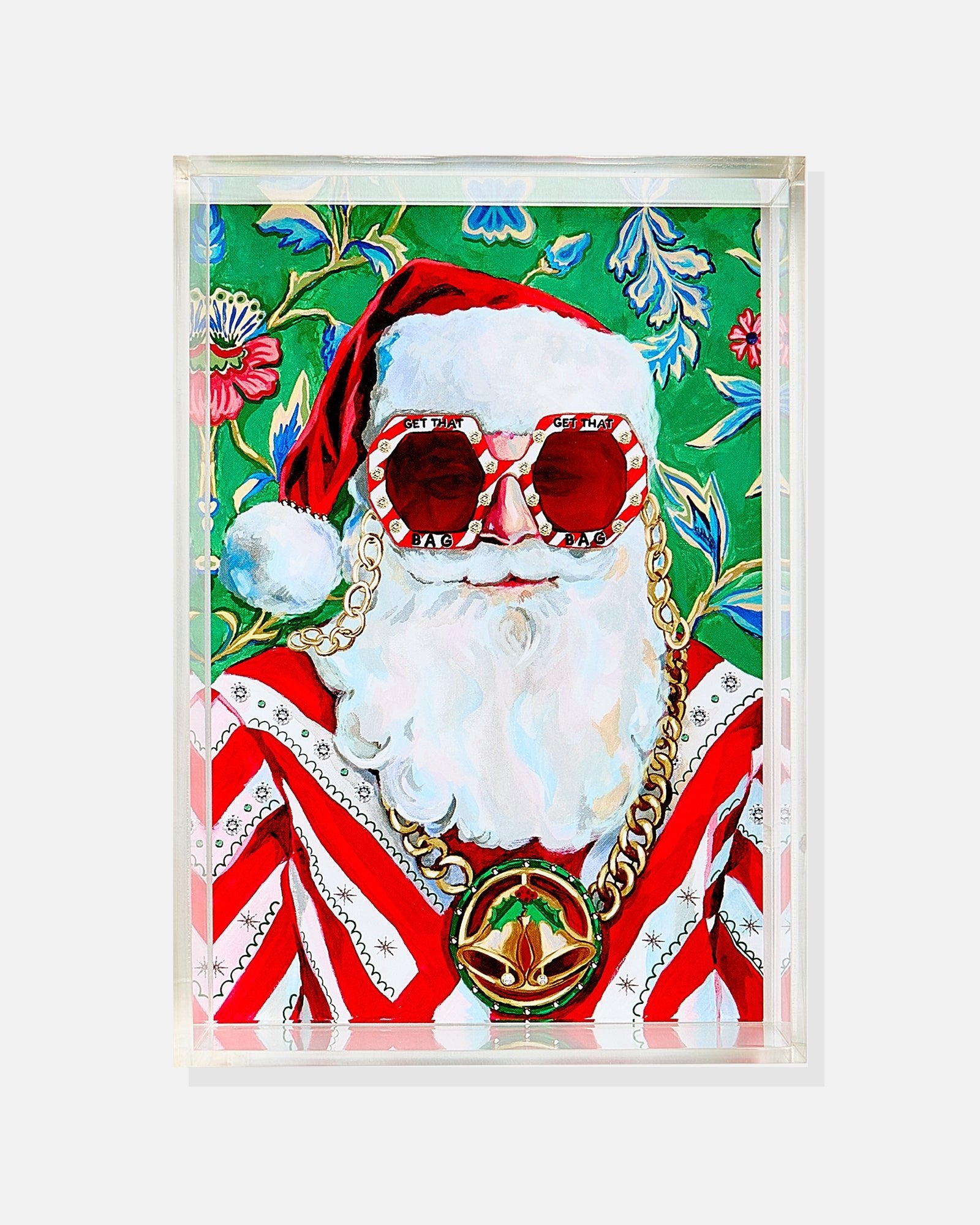 Swanky Santa Small Tray - Tart By Taylor