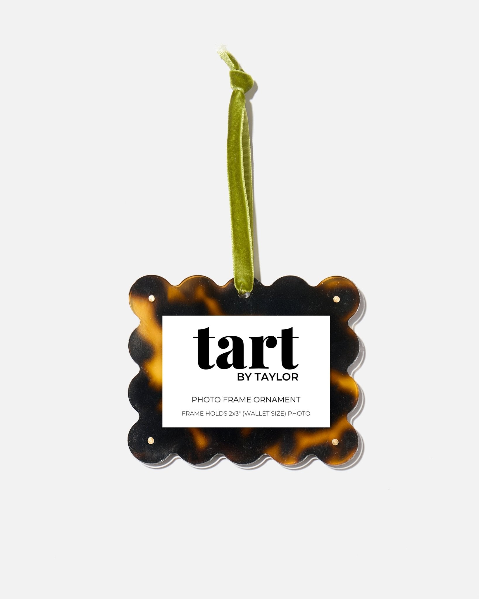 Tortoise Print Frame Ornament - Tart By Taylor
