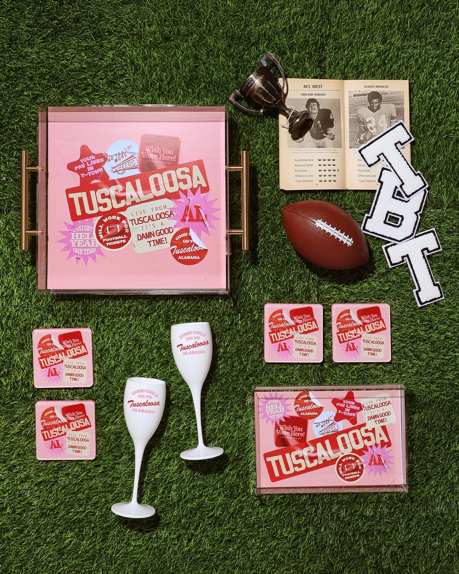 Tuscaloosa Large Tray | Tailgate Collection - Tart By Taylor