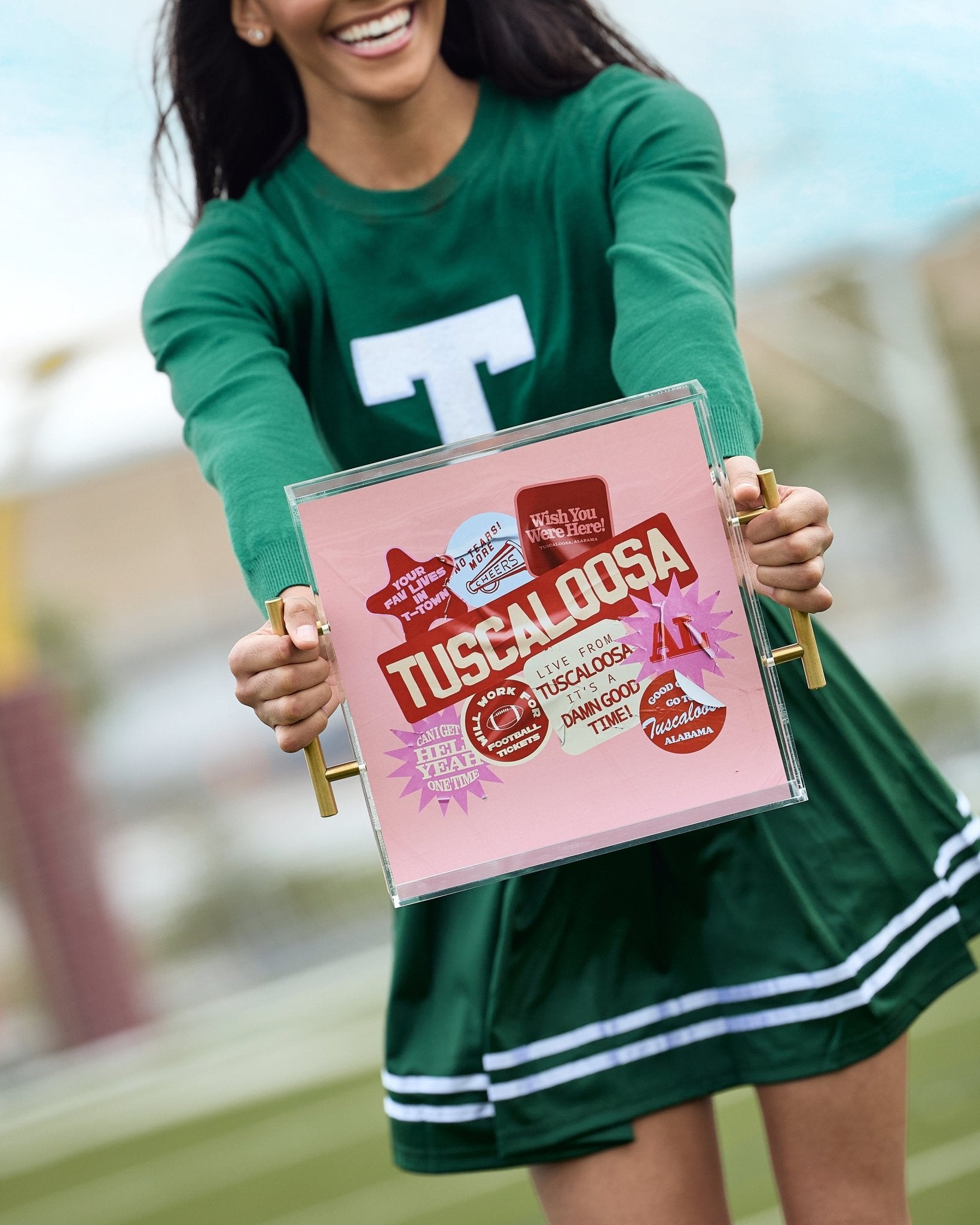 Tuscaloosa Large Tray | Tailgate Collection - Tart By Taylor