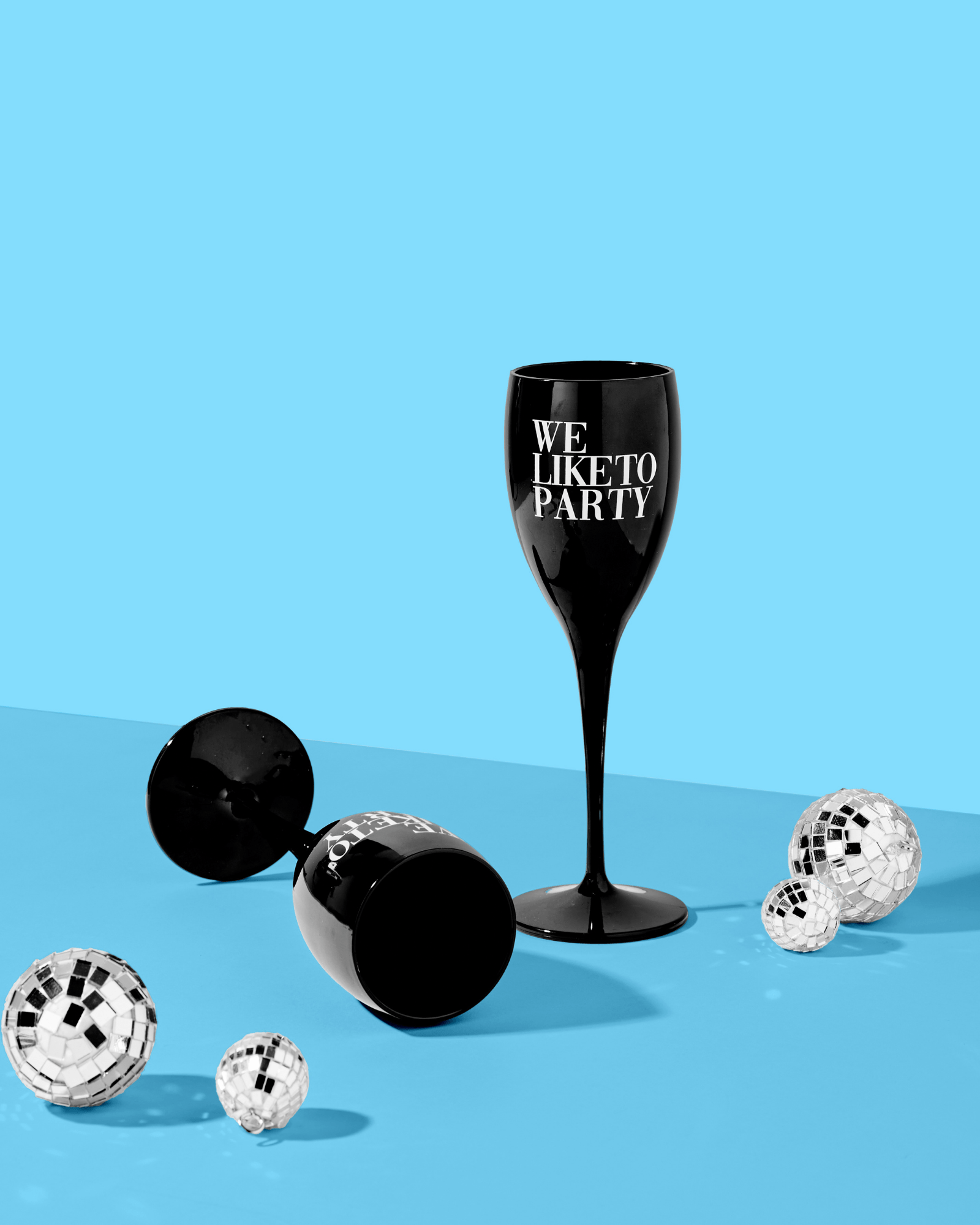 We Like to Party Flutes (Set of 2) - Tart By Taylor