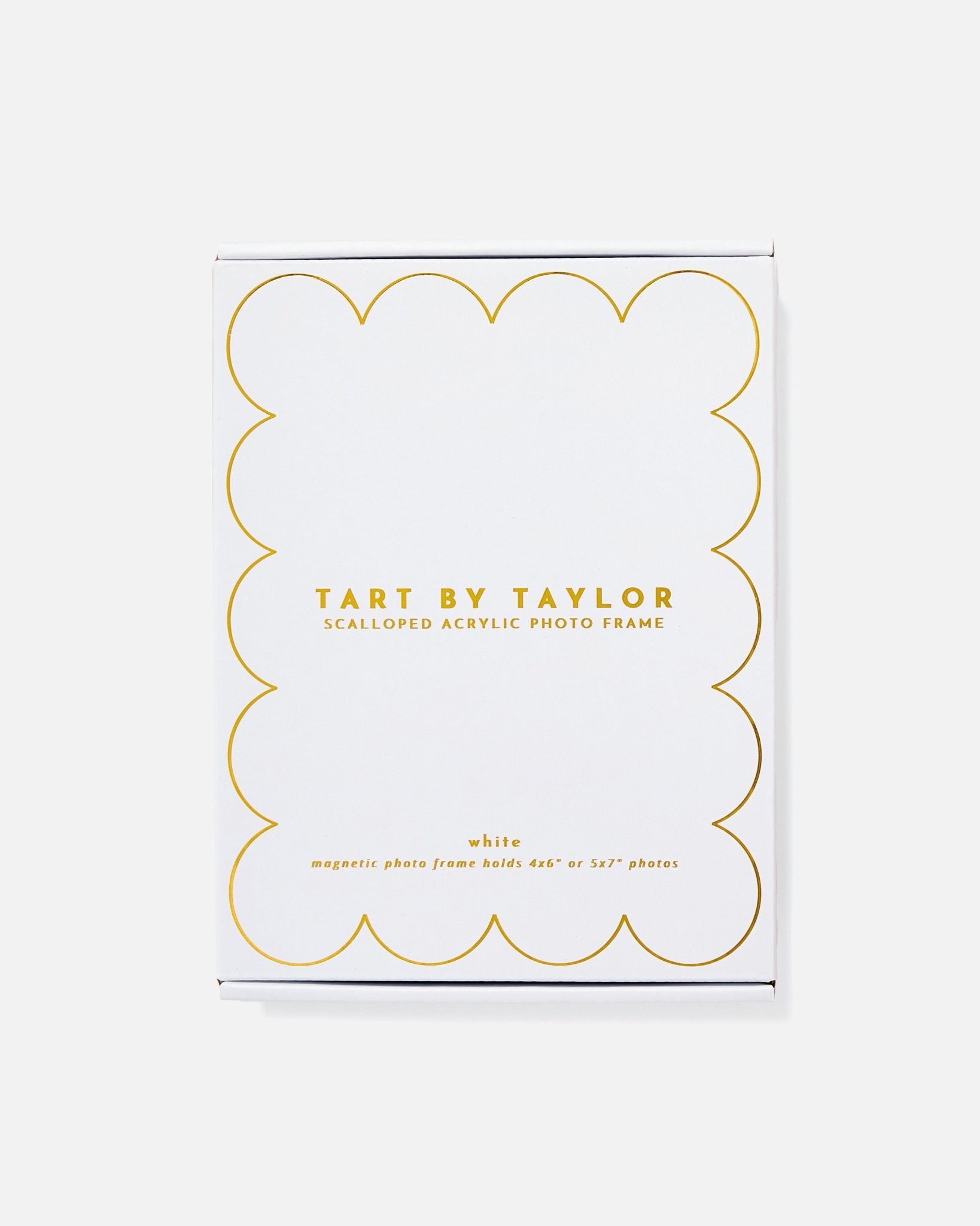 White Acrylic Picture Frame - Tart By Taylor