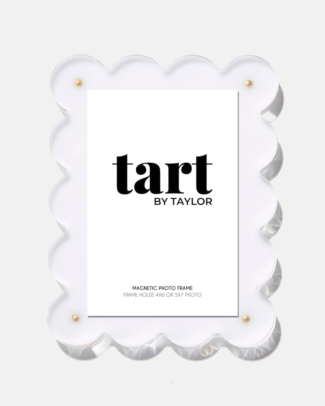 White Acrylic Picture Frame - Tart By Taylor