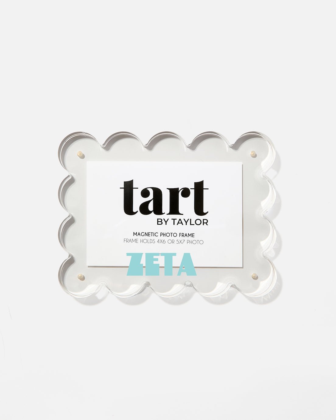 Zeta Tau Alpha Acrylic Picture Frame - Tart By Taylor