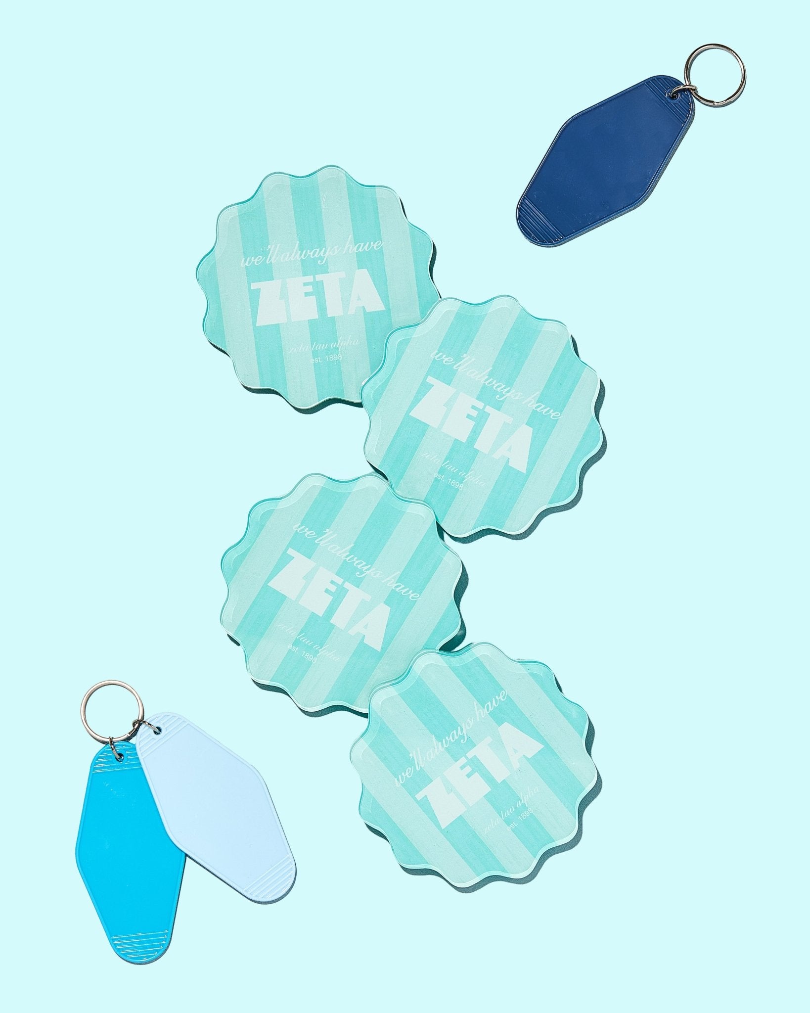 Zeta Tau Alpha Coasters - Tart By Taylor