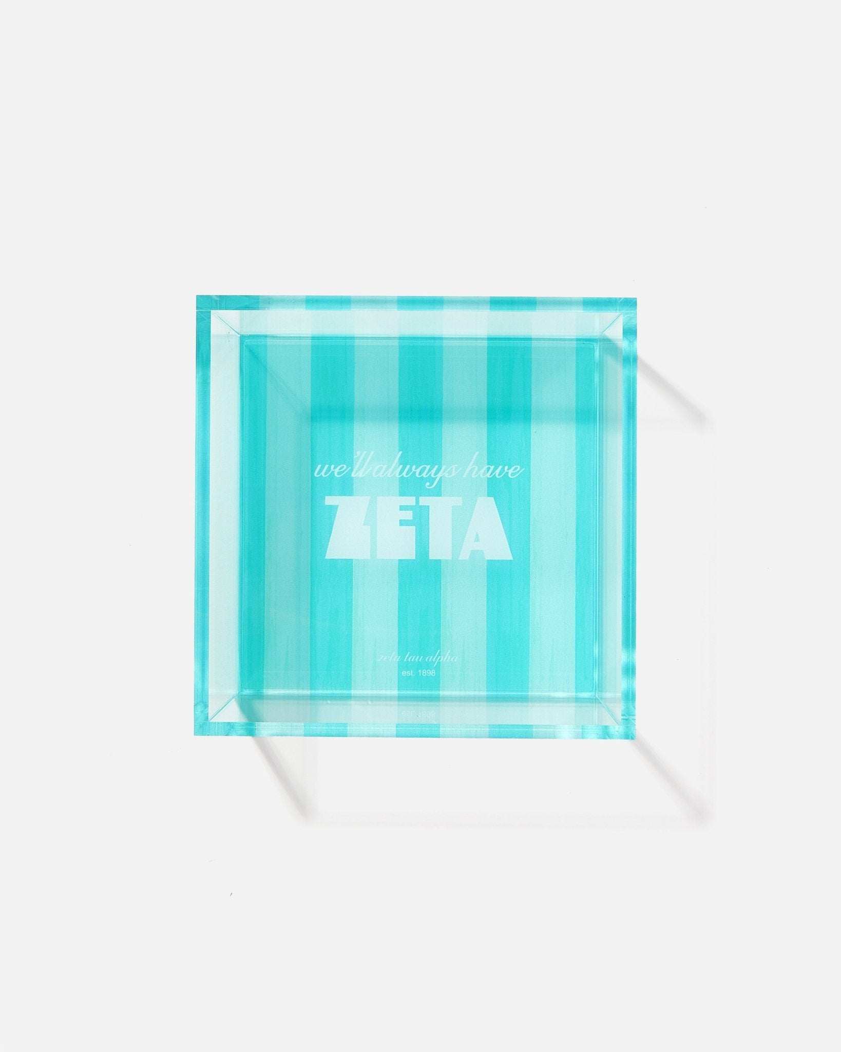 Zeta Tau Alpha Trinket Tray - Tart By Taylor