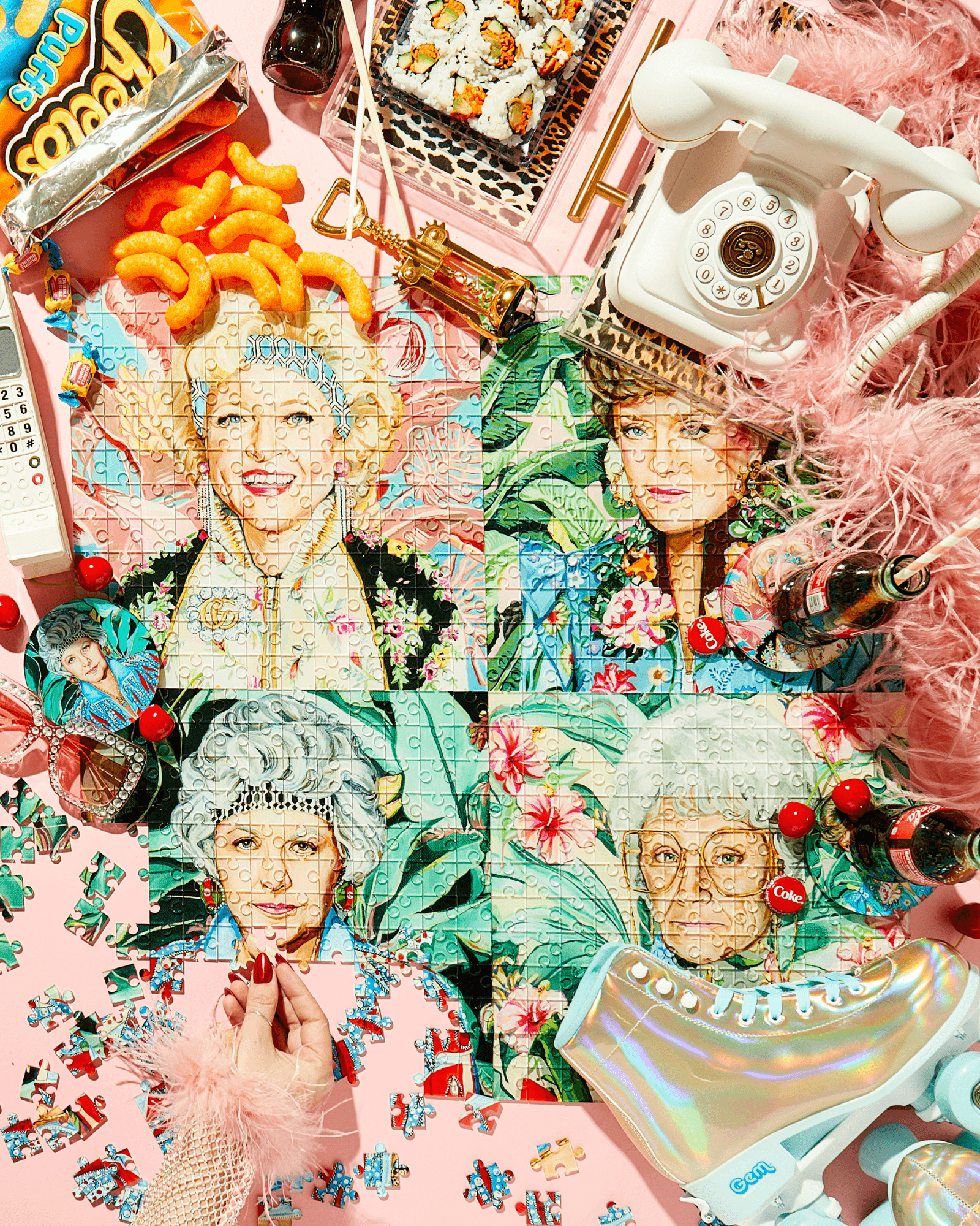 Golden Gals Acrylic Puzzle - Tart By Taylor