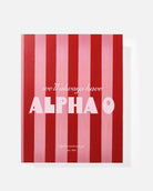 The image is a square with a bold, red and white striped background. The text "we'll always have" is written in white, and "ALPAO" is written in pink. Below the text, there is smaller text that reads "established 1997".