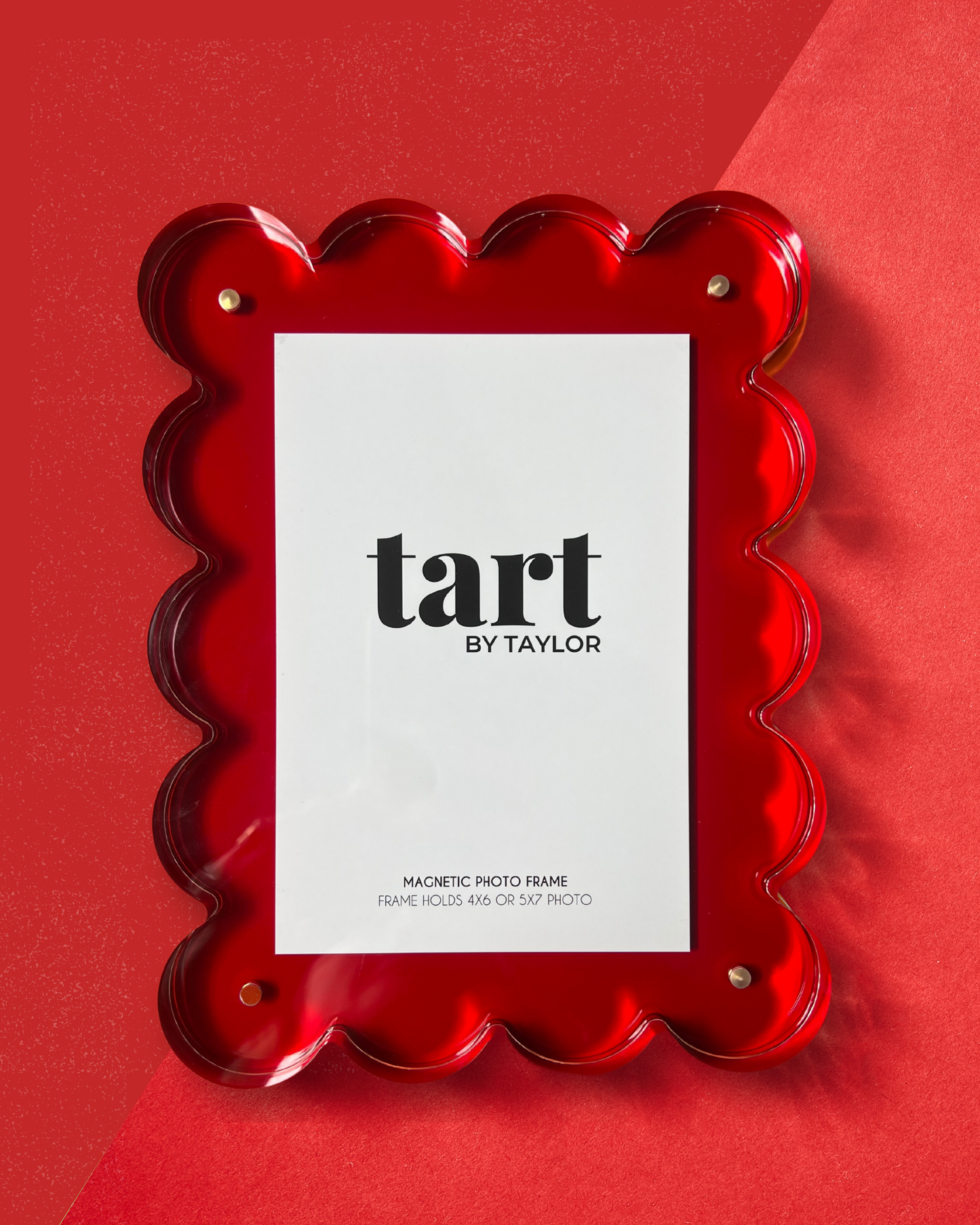 Red Acrylic Picture Frame
