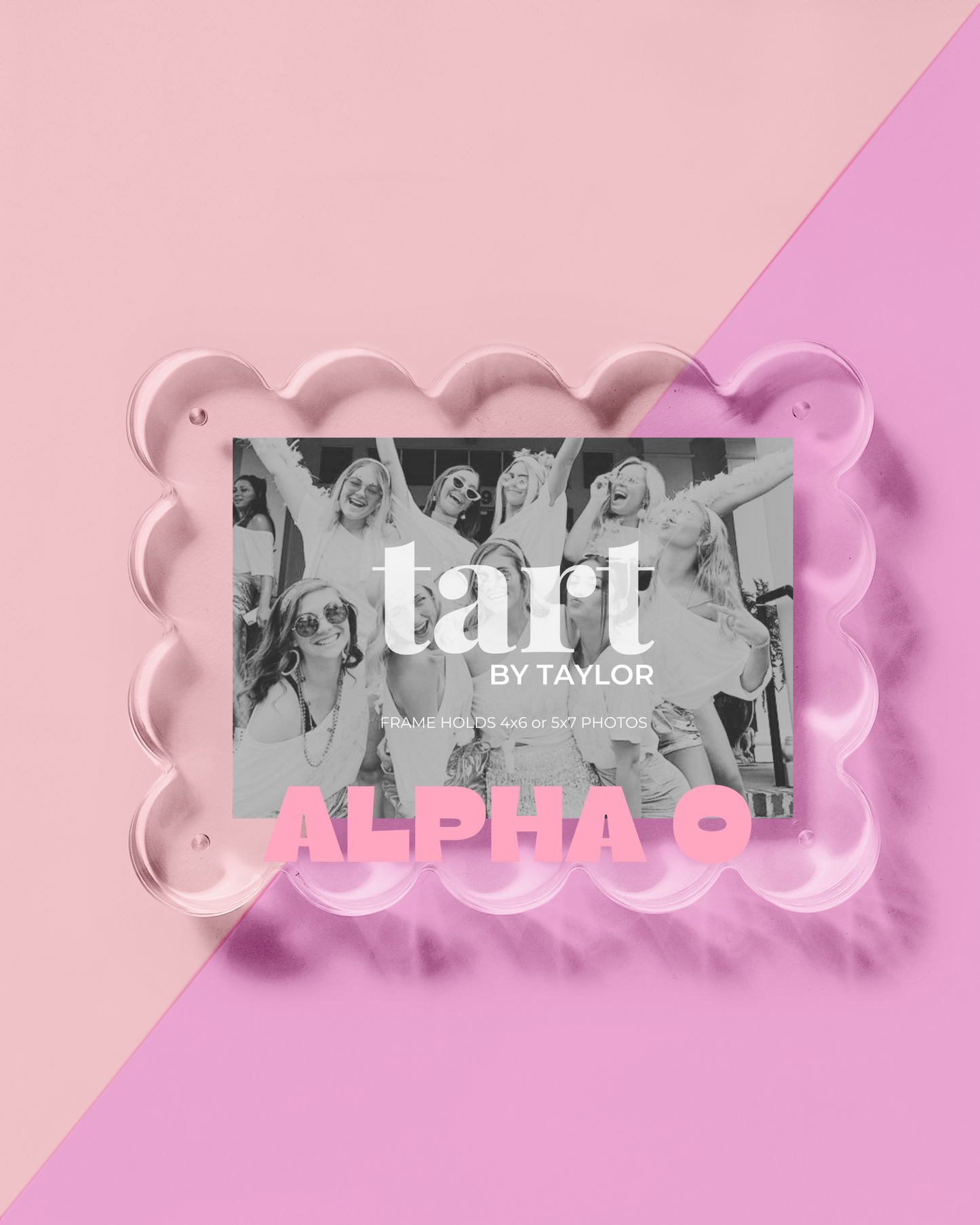 Alpha Omicron Pi Acrylic Picture Frame