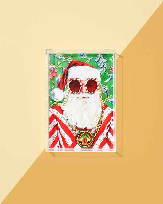 Swanky Santa Small Tray