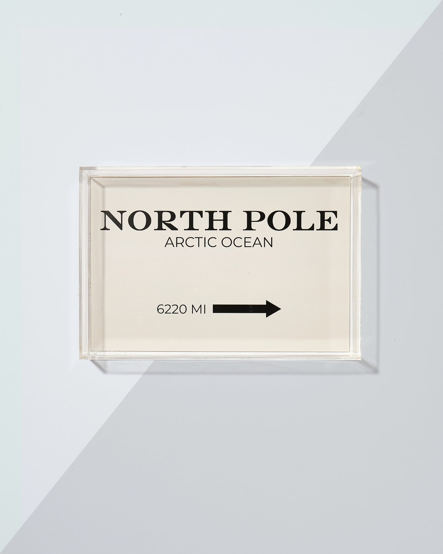 North Pole Small Tray