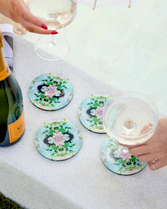 Acrylic Coasters | Nantucket Bloom