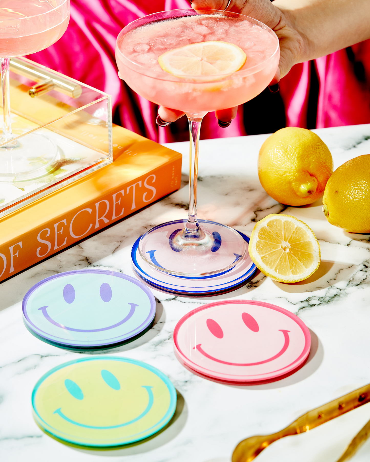 All Smiles | Set of 4 Coasters