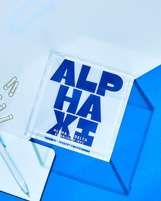 Alpha Xi Delta Trinket Tray