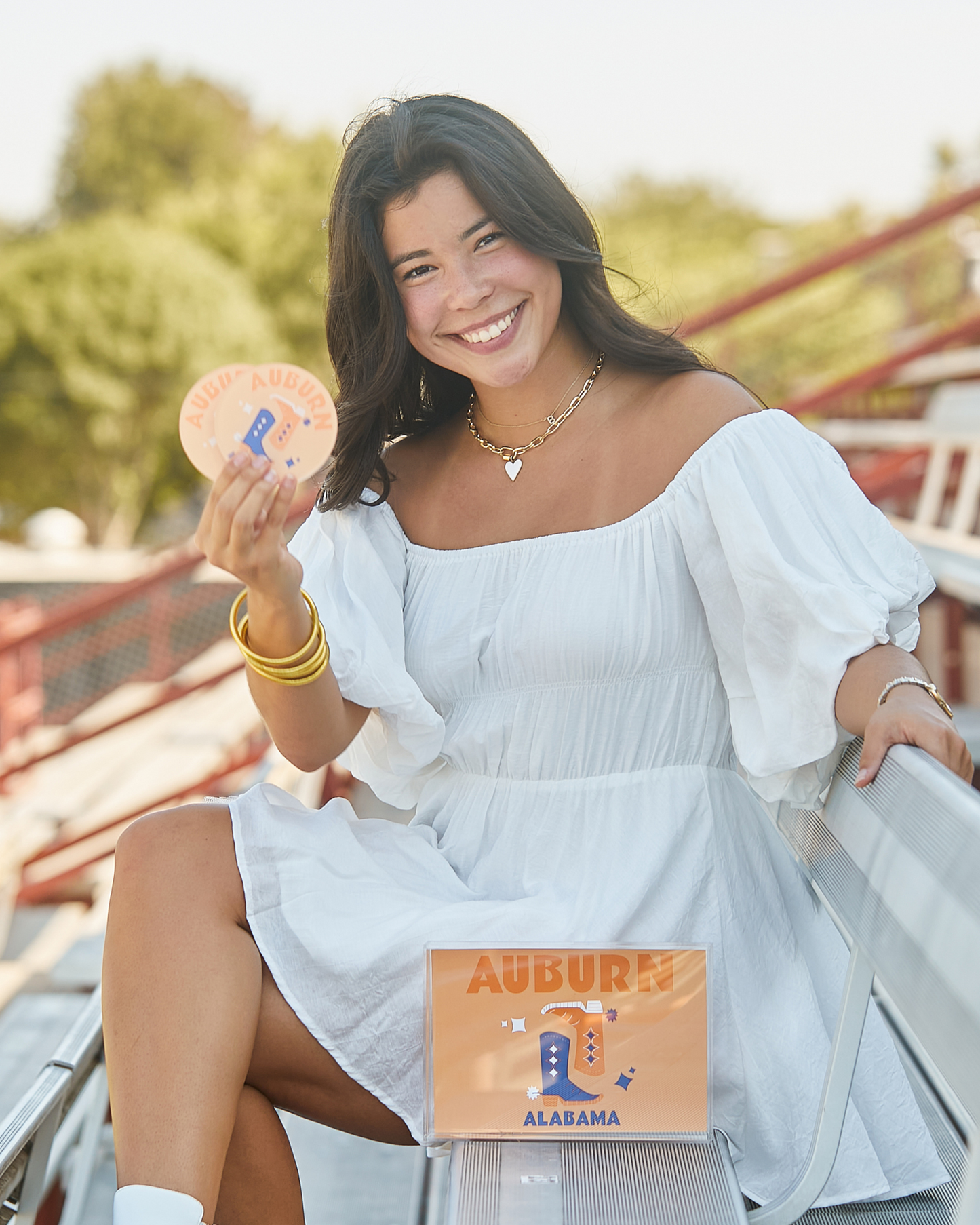 Load image into Gallery viewer, Kickoff Coasters | Auburn
