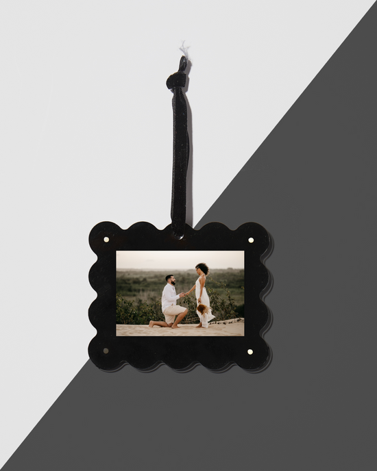 Black Frame Ornament