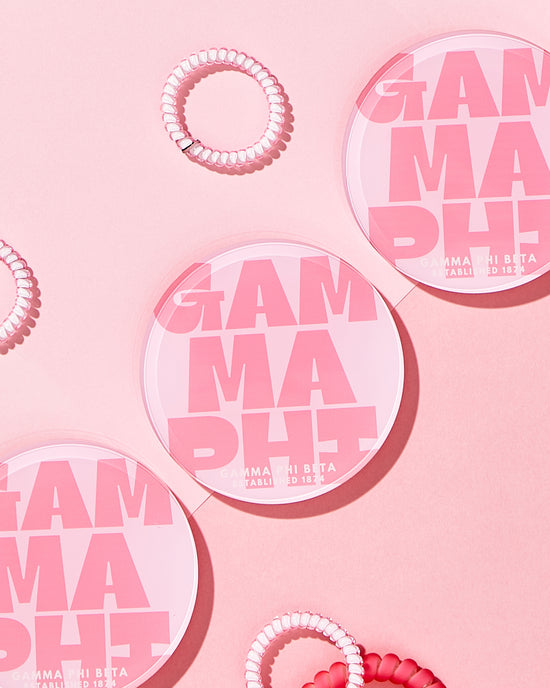 Load image into Gallery viewer, Gamma Phi Beta Coasters
