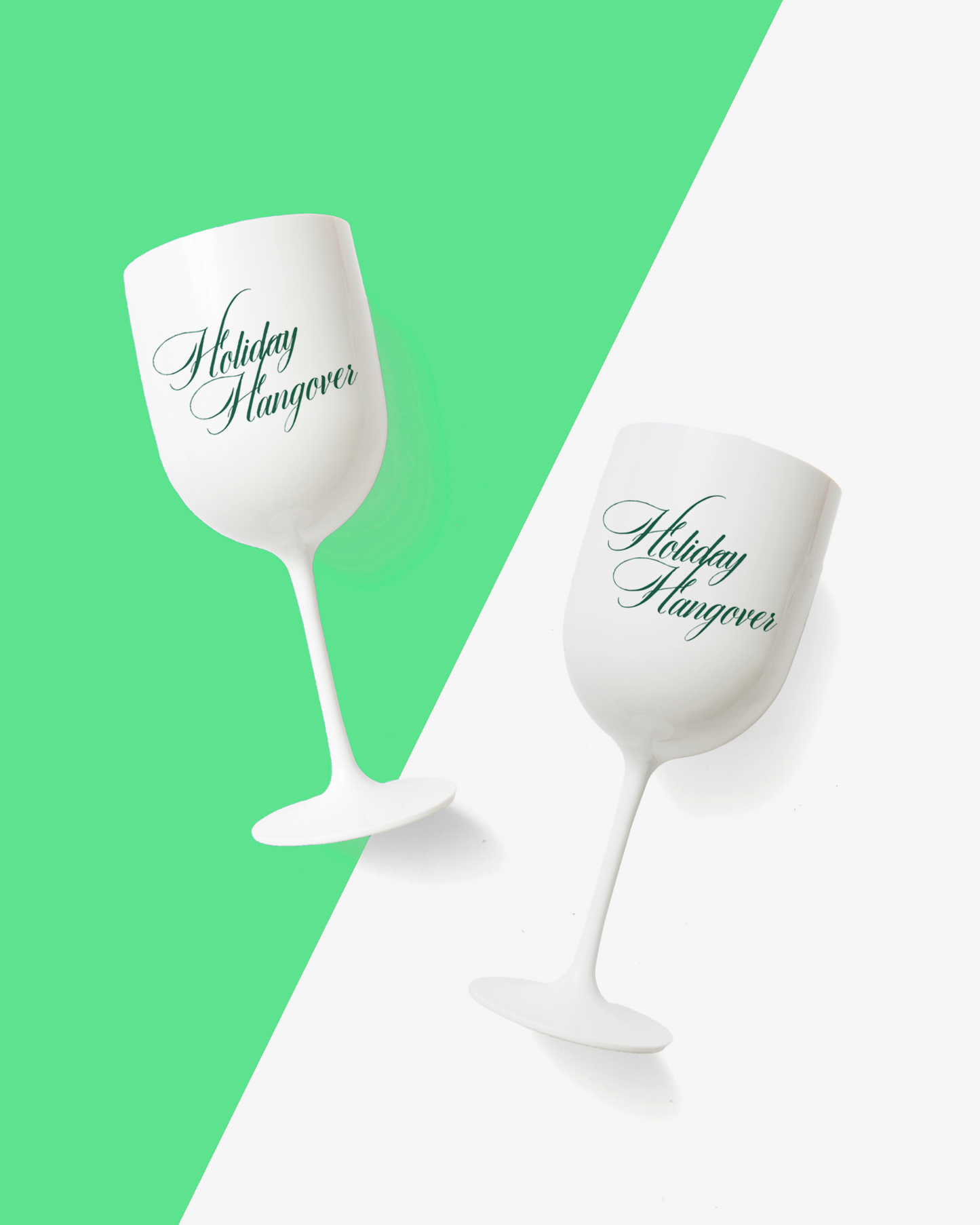 Holiday Hangover Wine Glass (Set of 2)