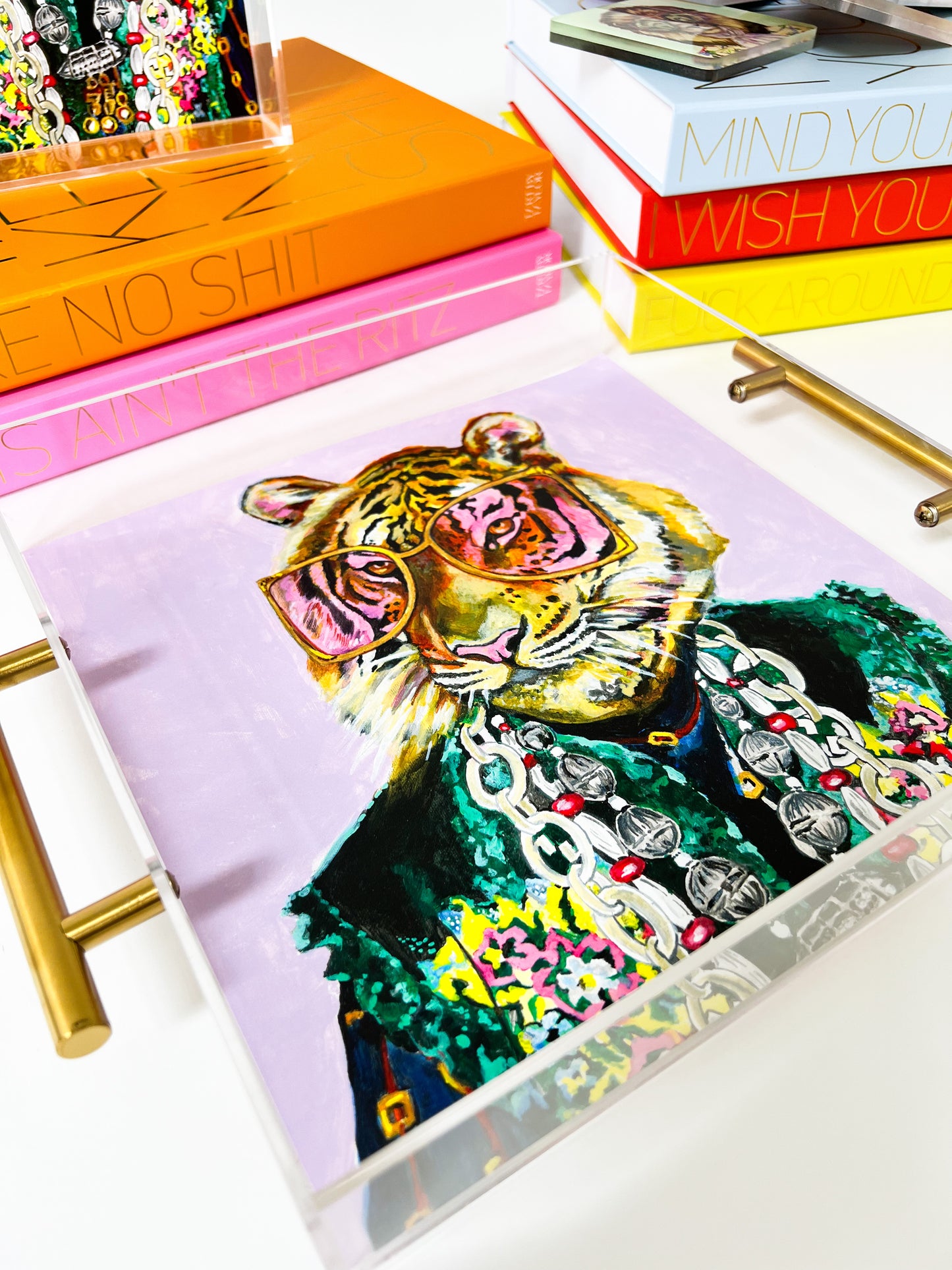 Big Cat Large Tray