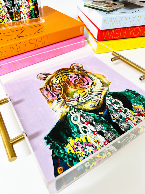 Big Cat Large Tray