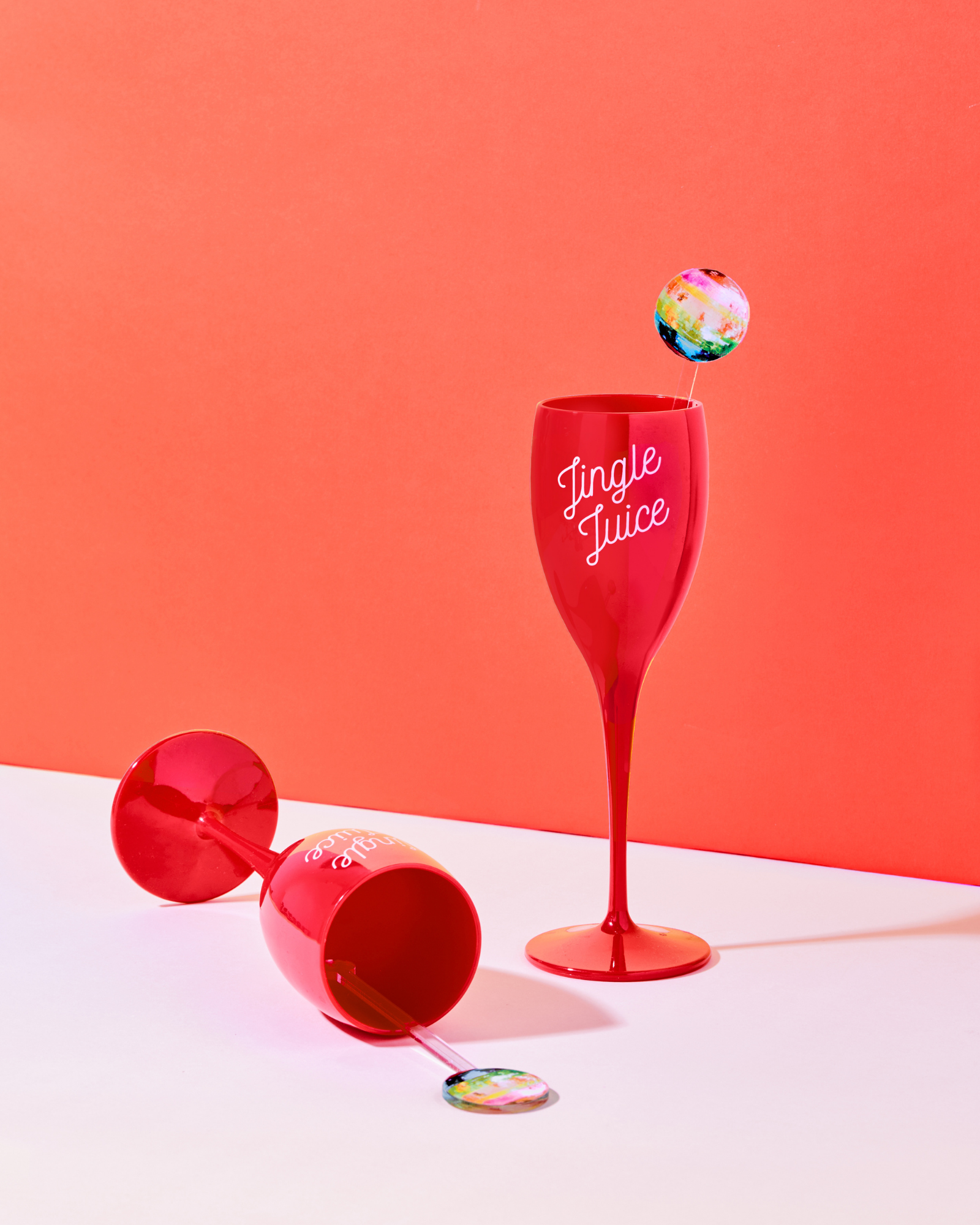 Champagne Flutes | Jingle Juice