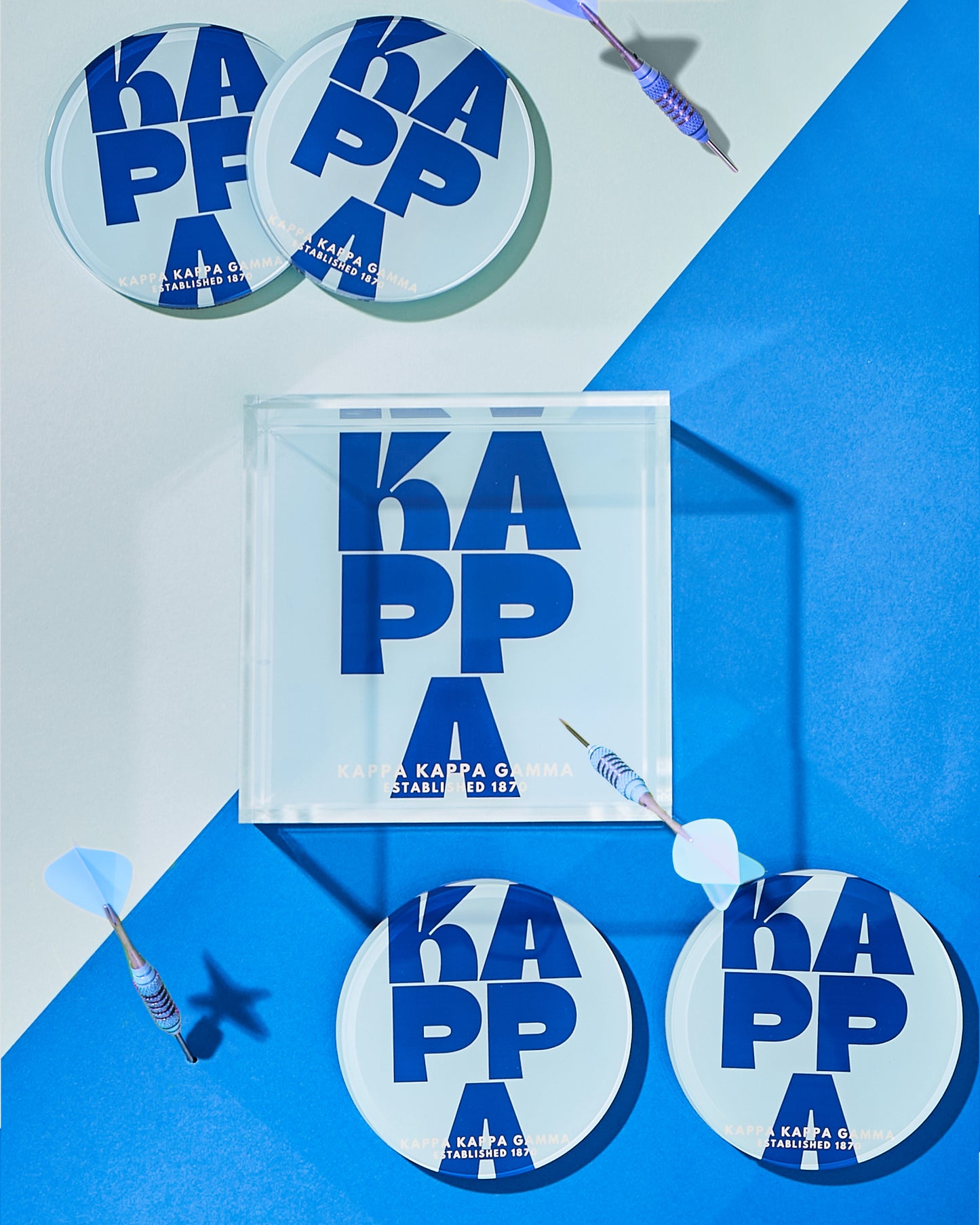 Load image into Gallery viewer, Kappa Kappa Gamma Coasters

