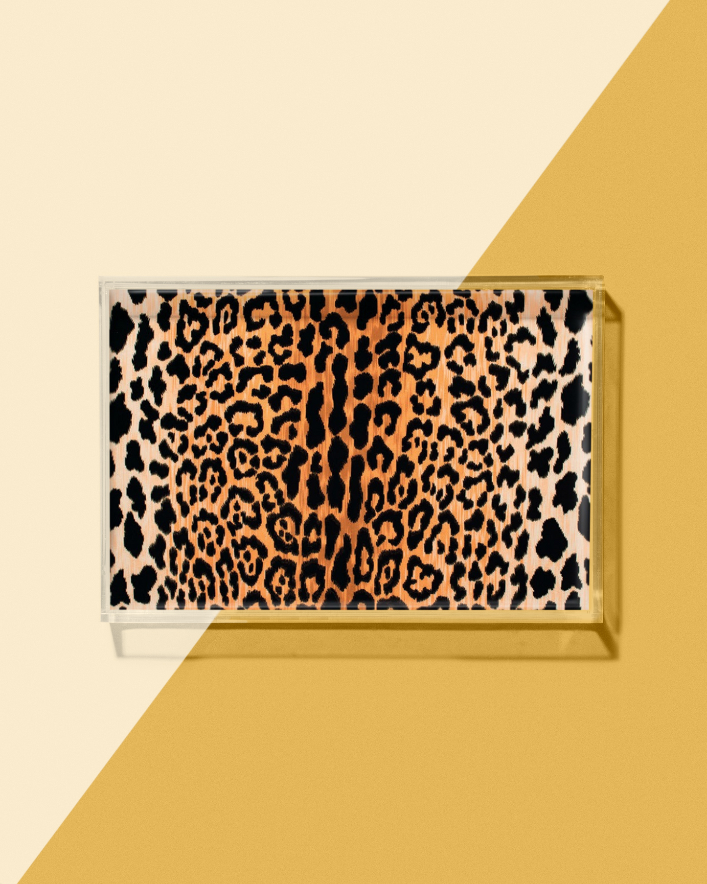 Small Acrylic Tray | Leopard