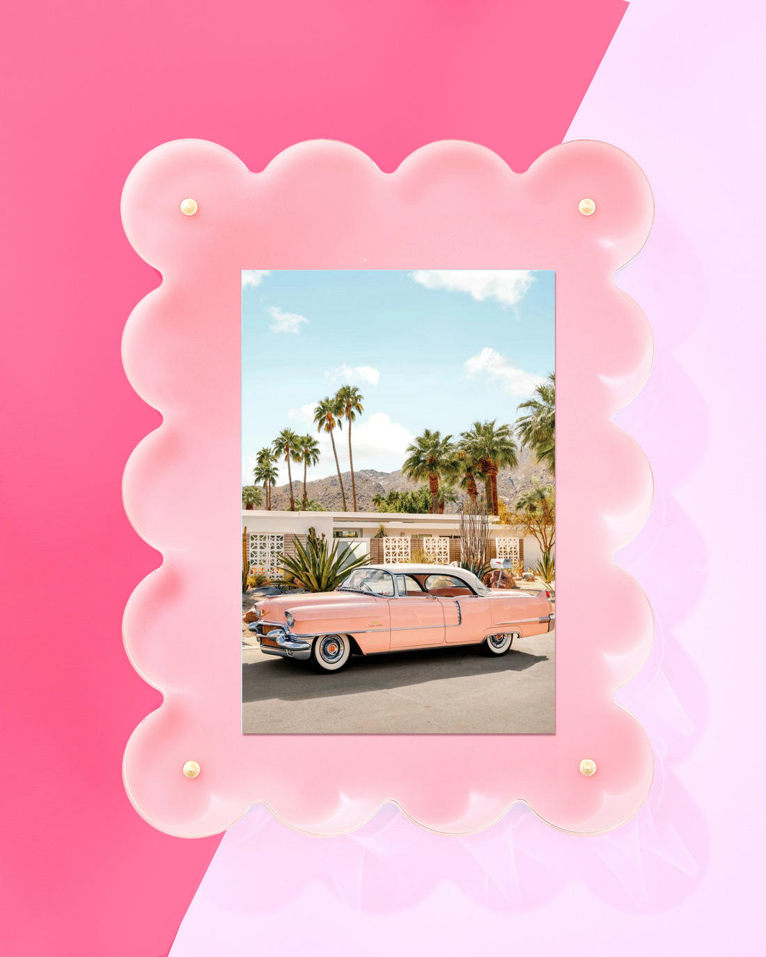 Pink Realistic Frame Light Pink Acrylic Picture Frame – Tart By Taylor