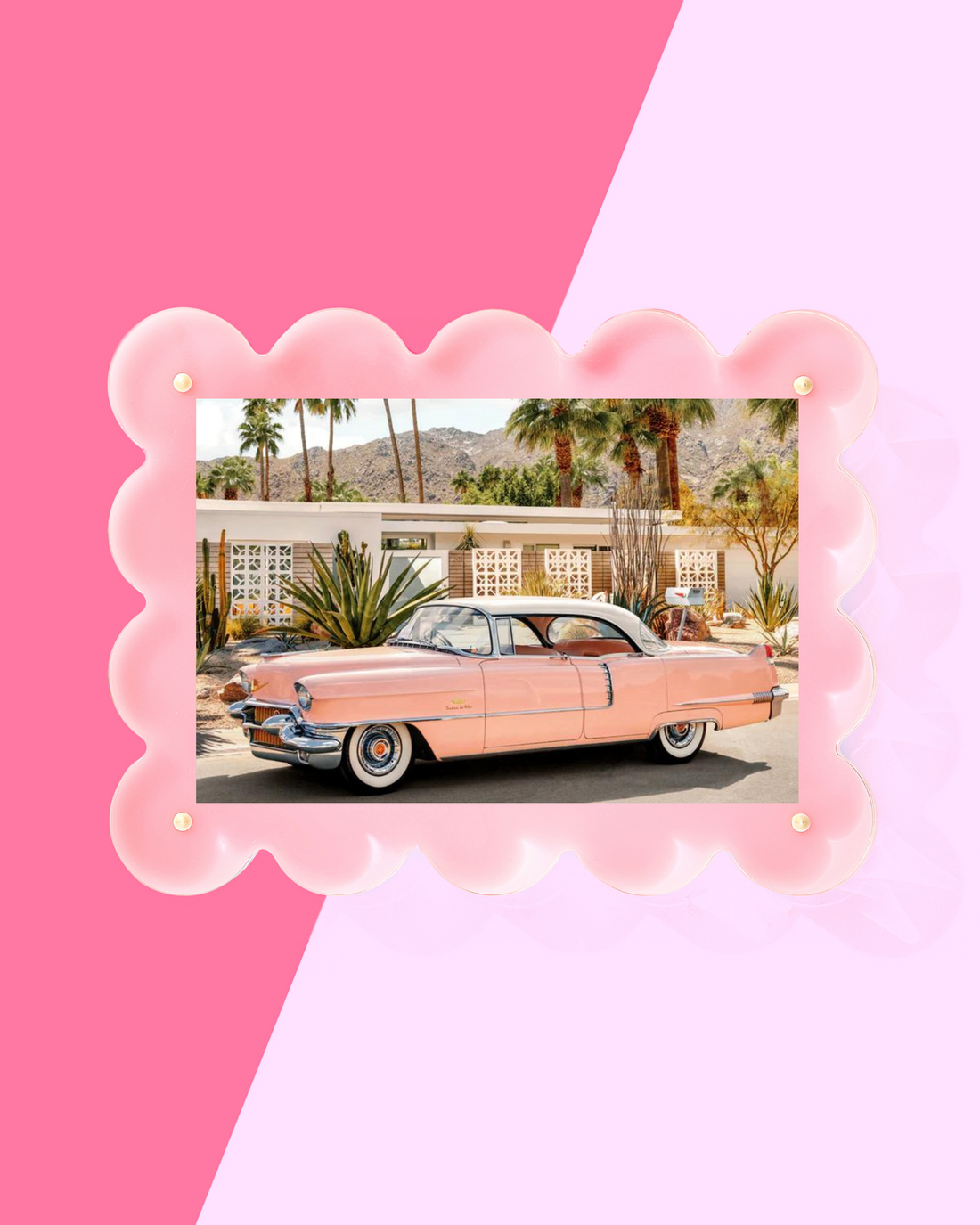 Pink Realistic Frame Light Pink Acrylic Picture Frame – Tart By Taylor