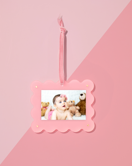 Light Pink Frame Ornament