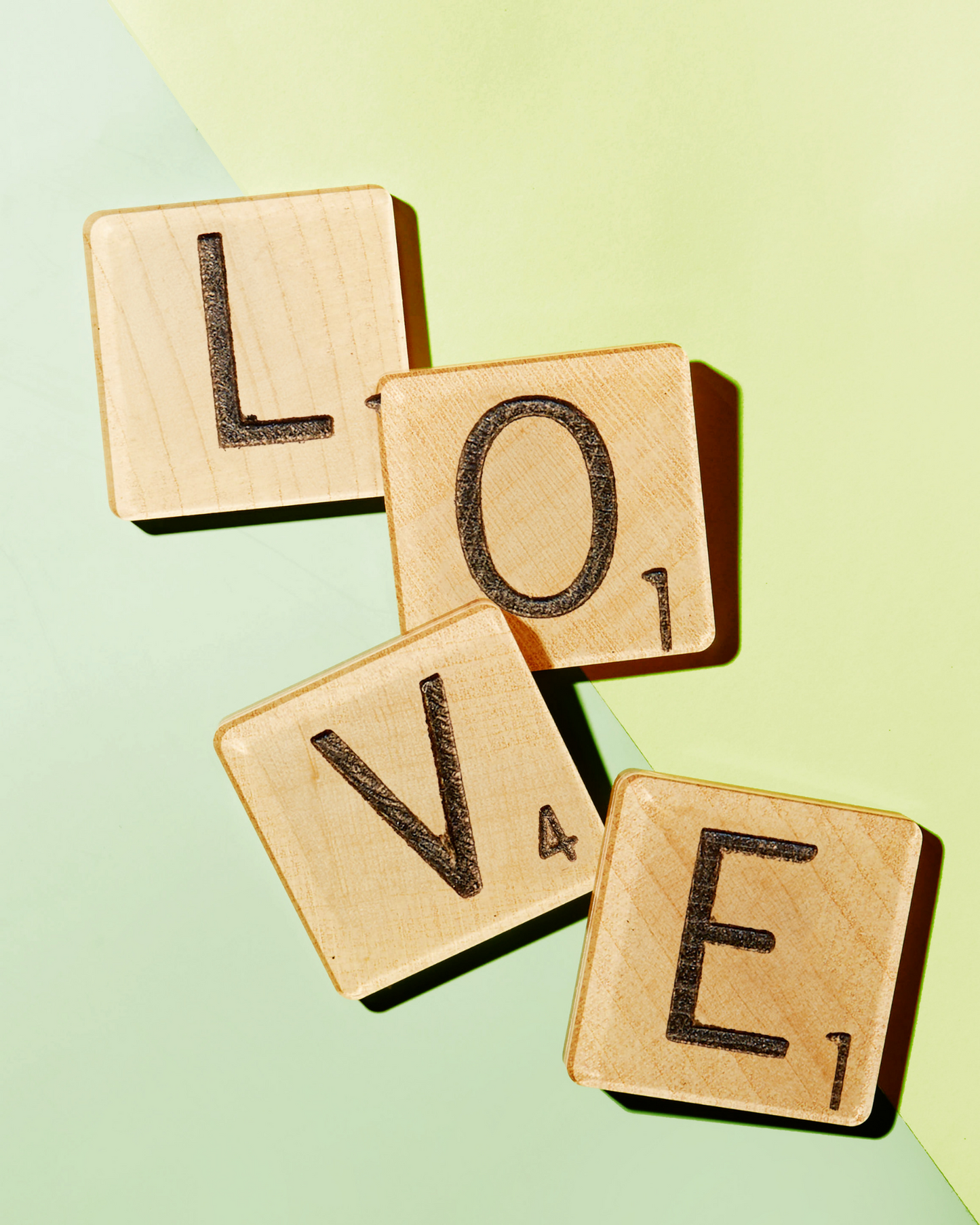 Love Scrabble Tiles | Set of 4 Coasters