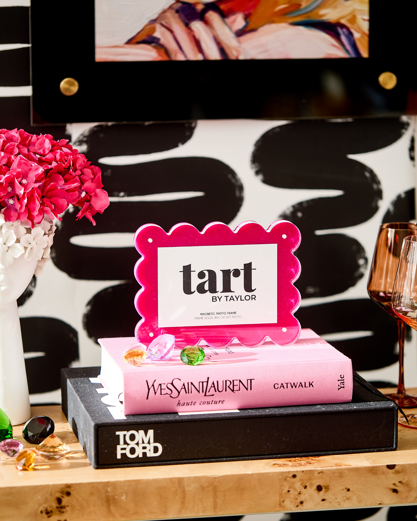 Magenta Acrylic Picture Frame