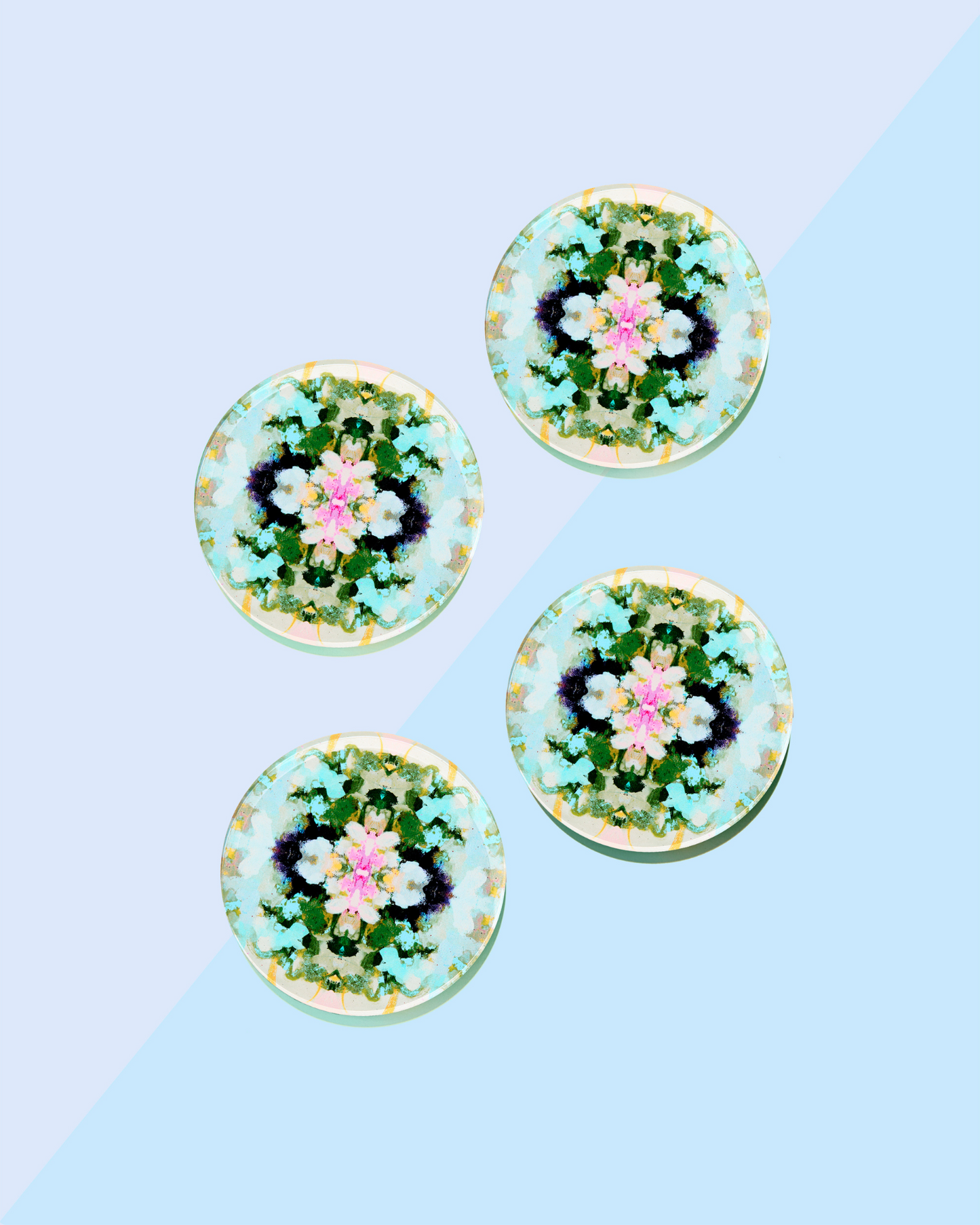 Acrylic Coasters | Nantucket Bloom