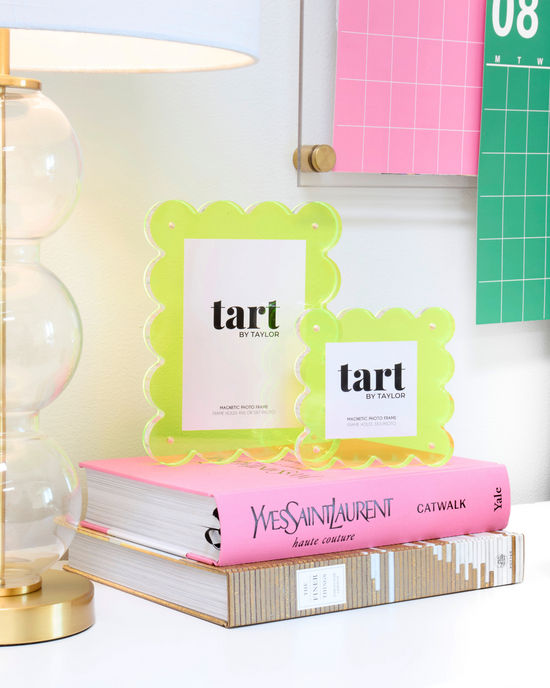 Neon Lime Mini Acrylic Picture Frame