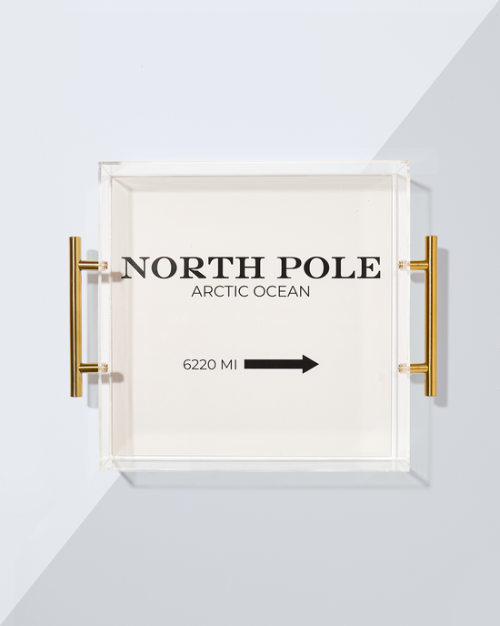 North Pole Large Tray